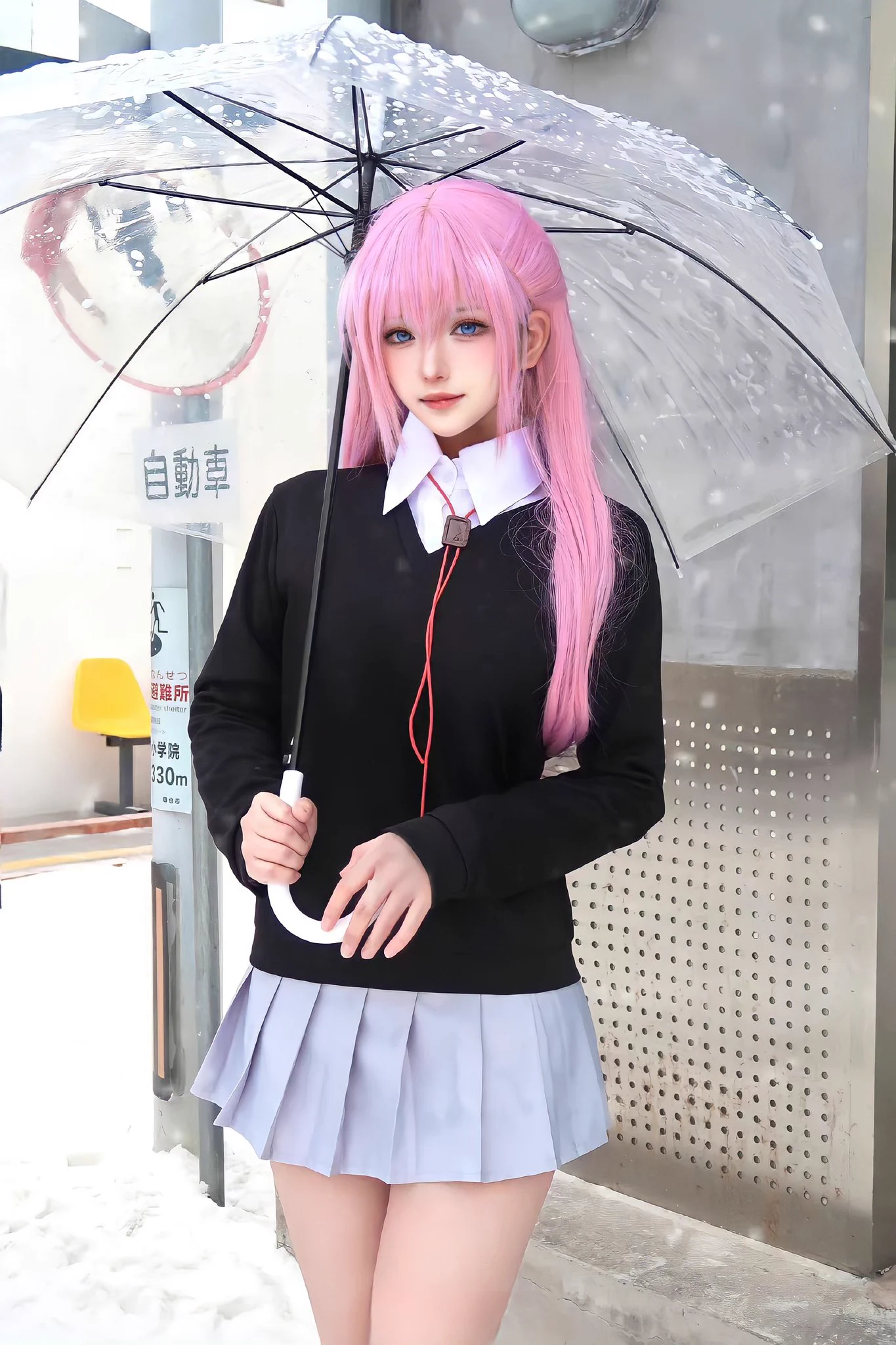 下雪天​​​
#Shikimori #cosplay #式守同学不只可爱而已 https://t.co/96B2BypXB7