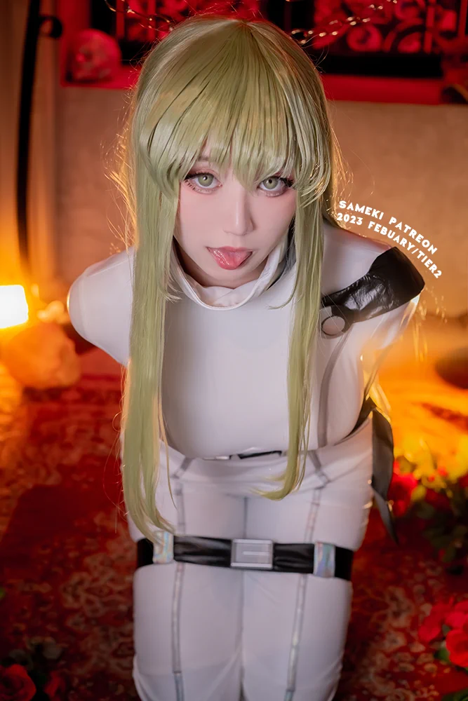 2月份等級2獎勵是Code Geass 反叛的魯路修的C子!!最喜歡全身緊身衣了...🤤(雖然好像不夠緊)February Tier2→Code Geass🍕 C.C. 🍕#コードギアス #シーツー #geassp https://t.co/bBngjNAwZD