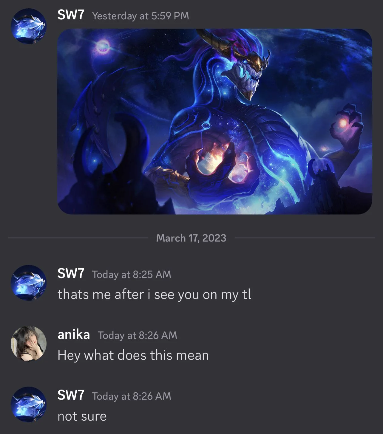 and they said that league of legends players dont know how to talk to girls https://t.co/F69yEWGpv1