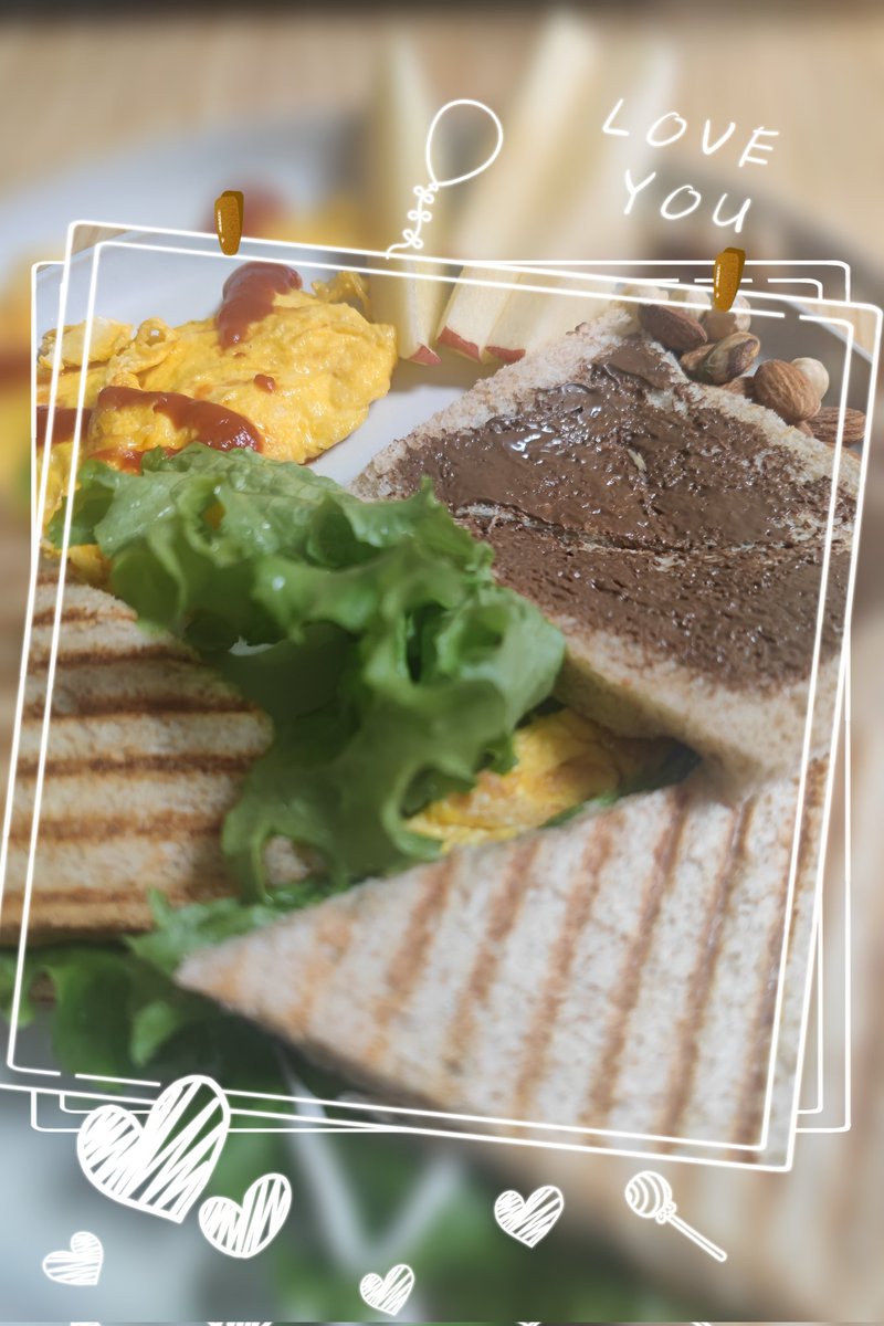 Amy爱心早餐❤️，有人想尝尝吗 https://t.co/lGo1oo6iTv