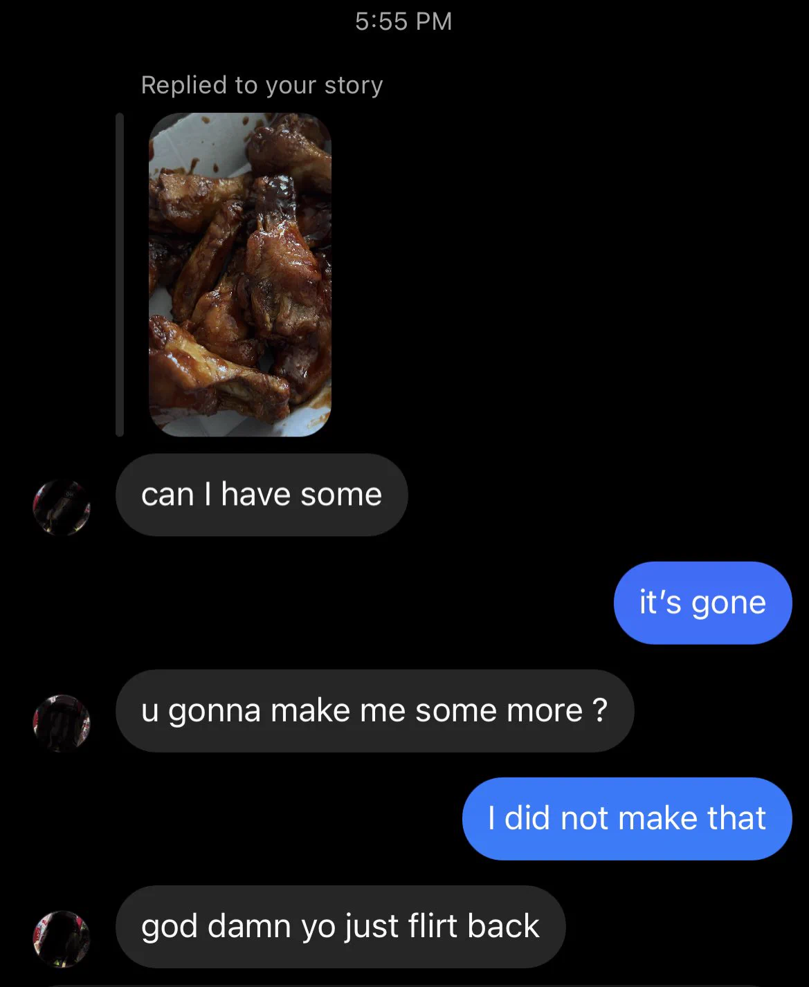 he was flirting ?? https://t.co/do3ssCtrCY
