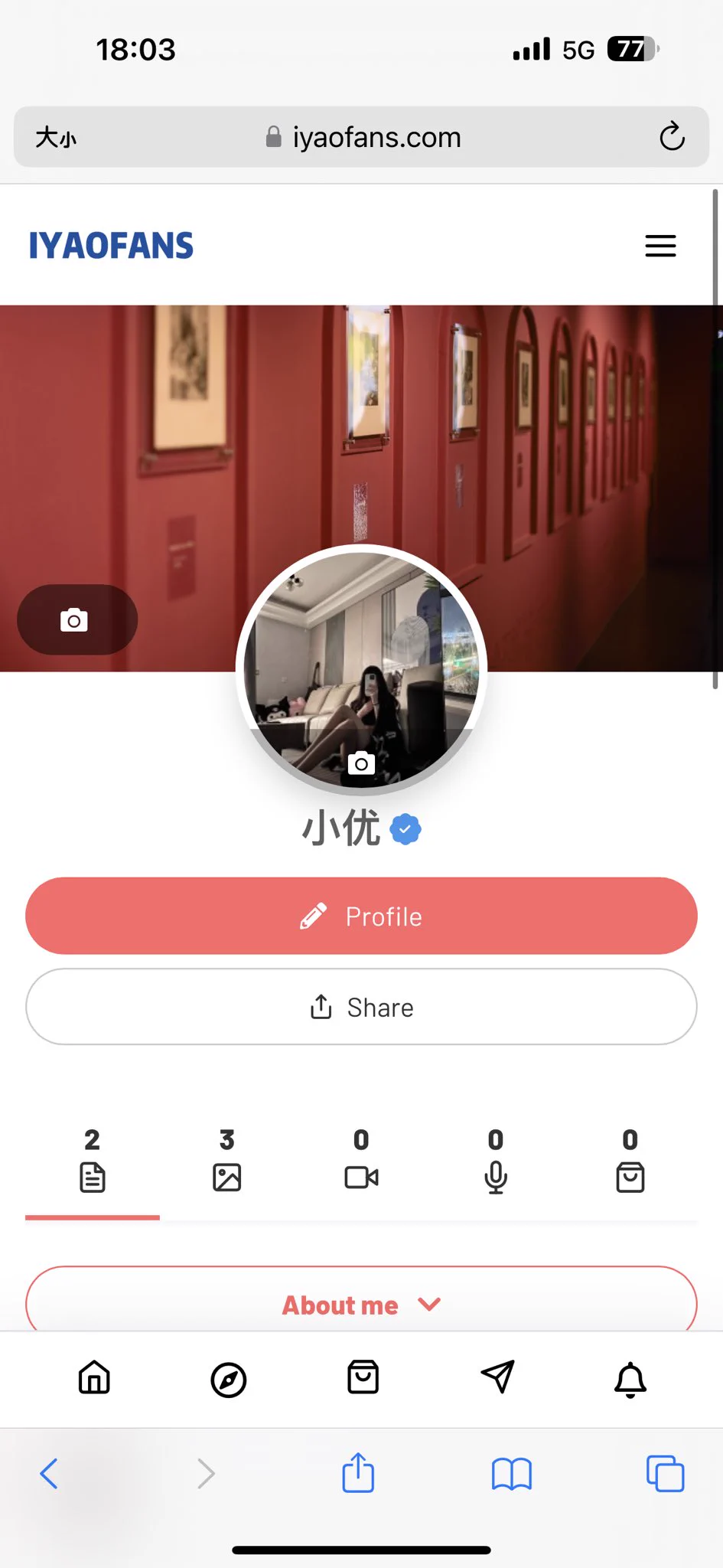 开通了新平台，求支持，正在更新中，支持海外粉丝加入～https://t.co/659jjoqwW4 https://t.co/tbqy5MlQiG
