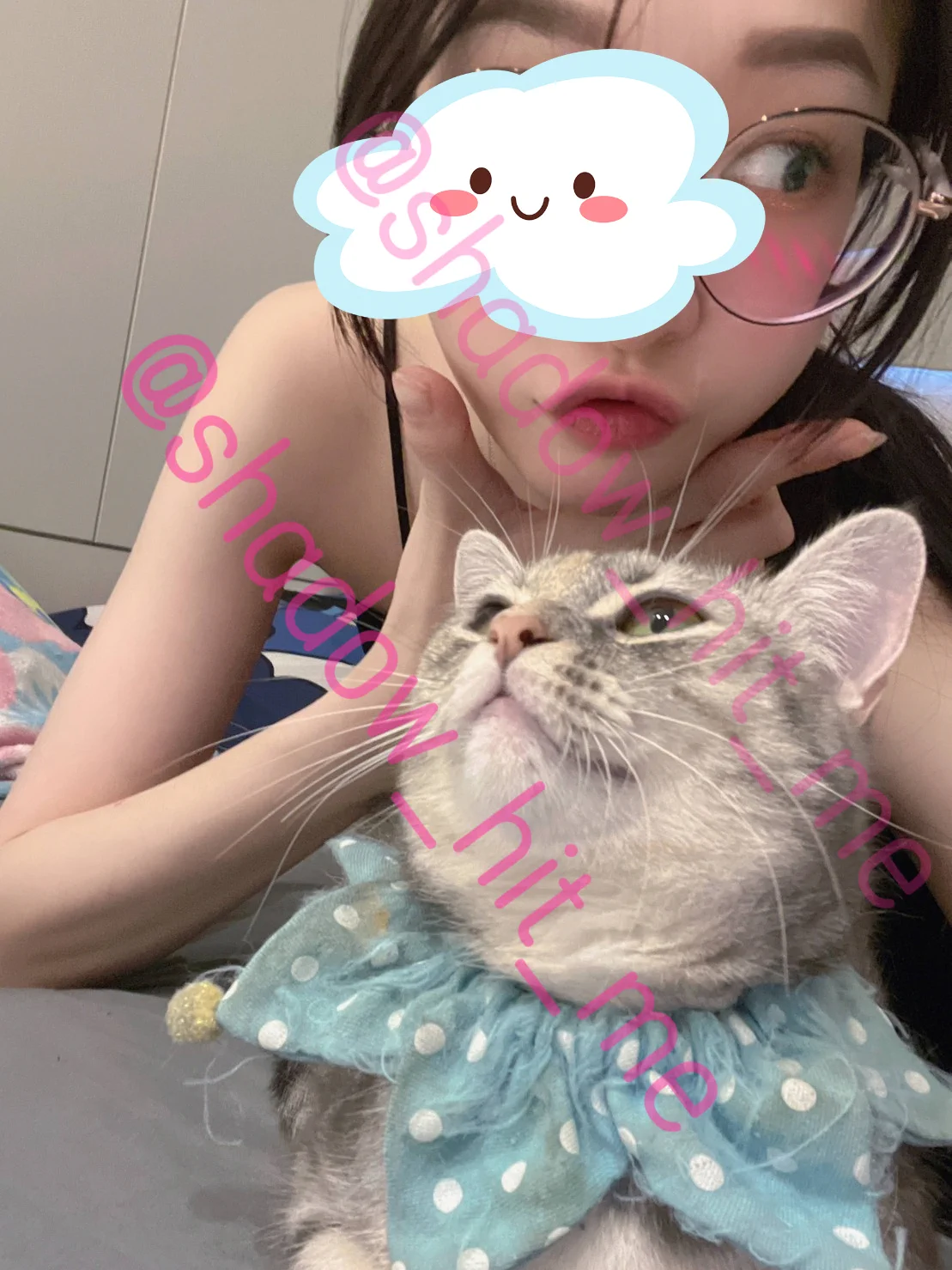 不可能我素顏 我寶貝就這樣看我吧.....🥹🥹 https://t.co/pLRrNhMpFi