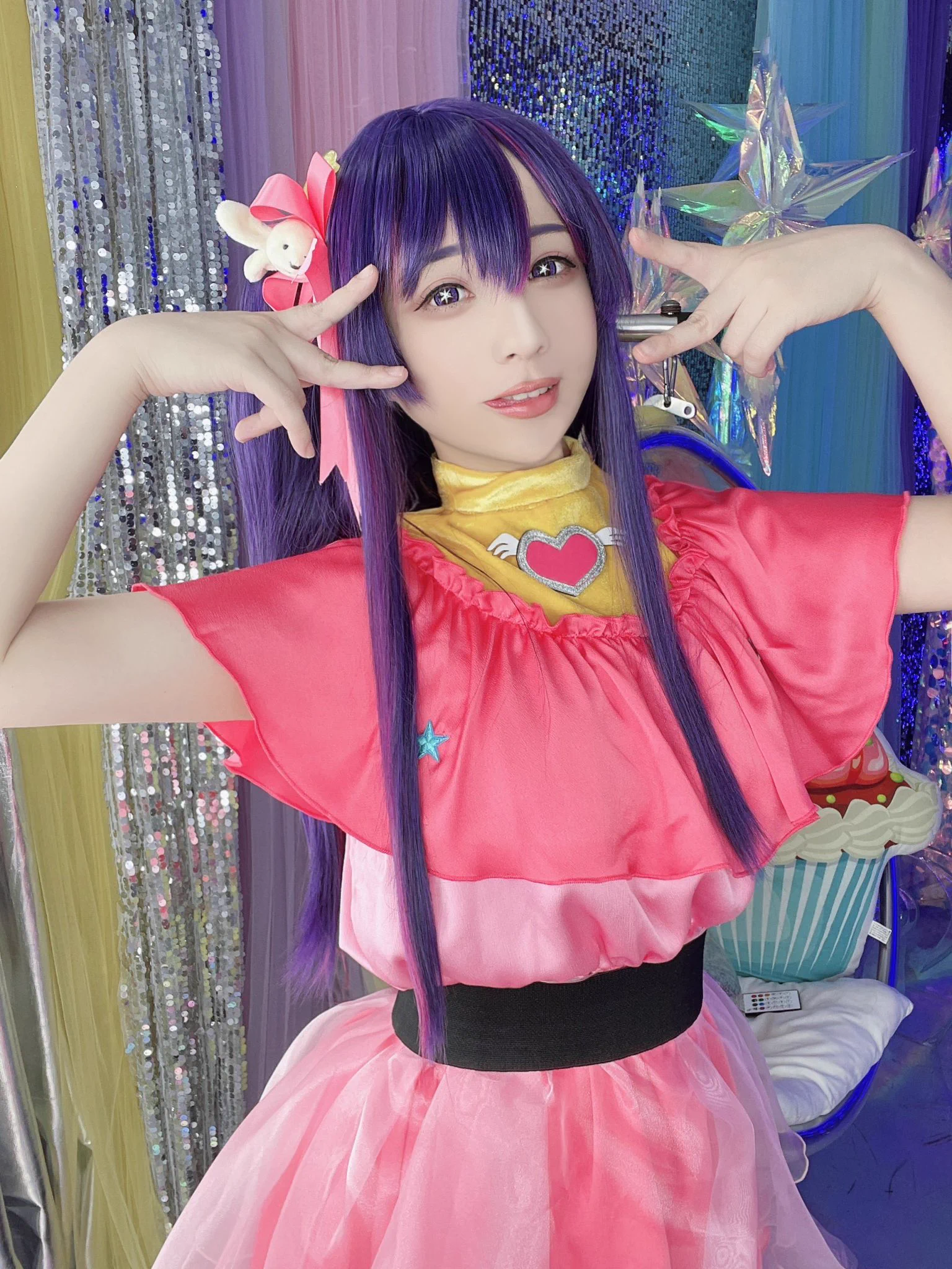 おはよう御座います💗Cosplay 星野アイ#推しの子　#Oshinoko https://t.co/Jq9xnUn2uB