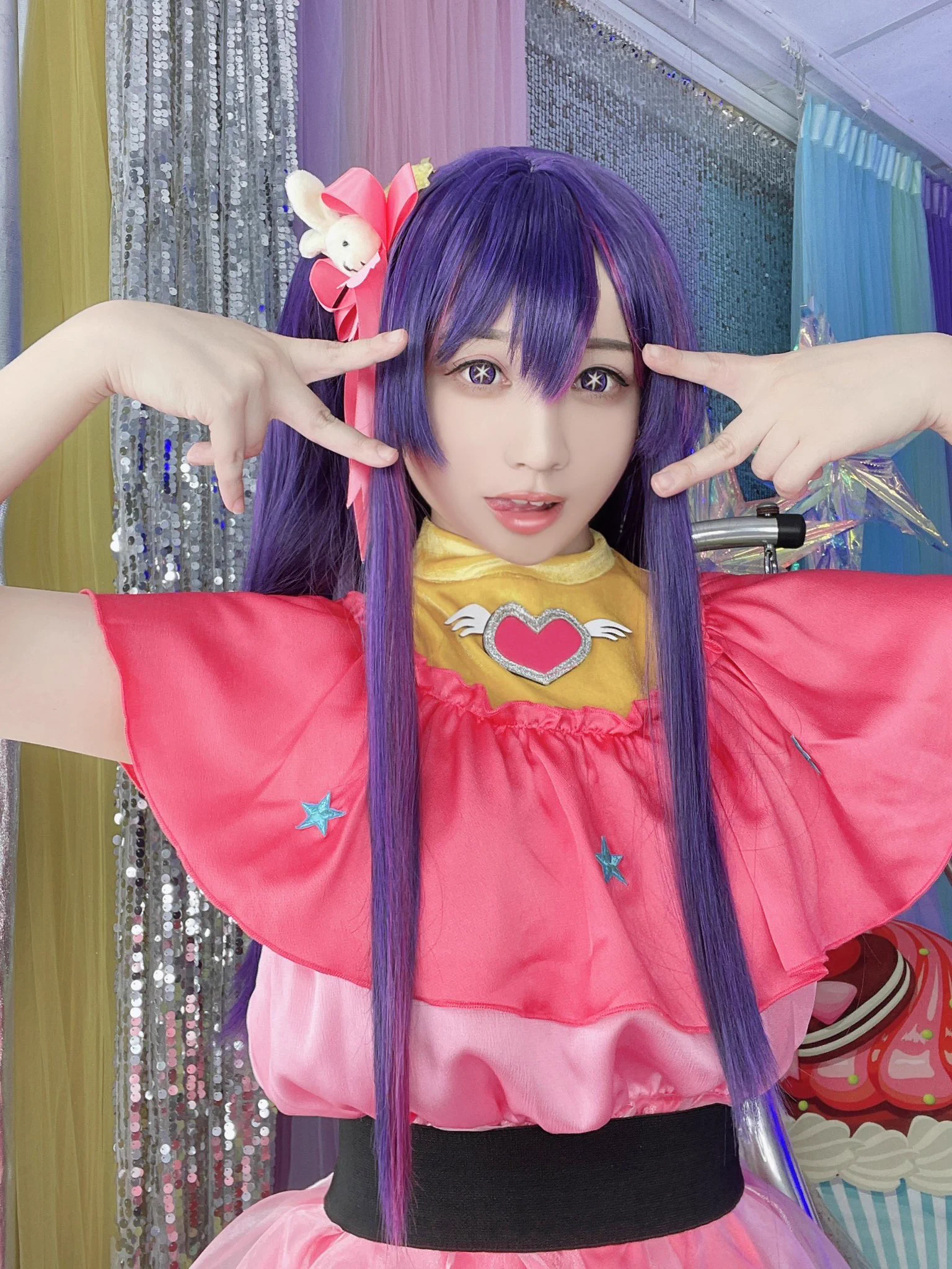 おはよう御座います💗Cosplay 星野アイ#推しの子　#Oshinoko https://t.co/Jq9xnUn2uB