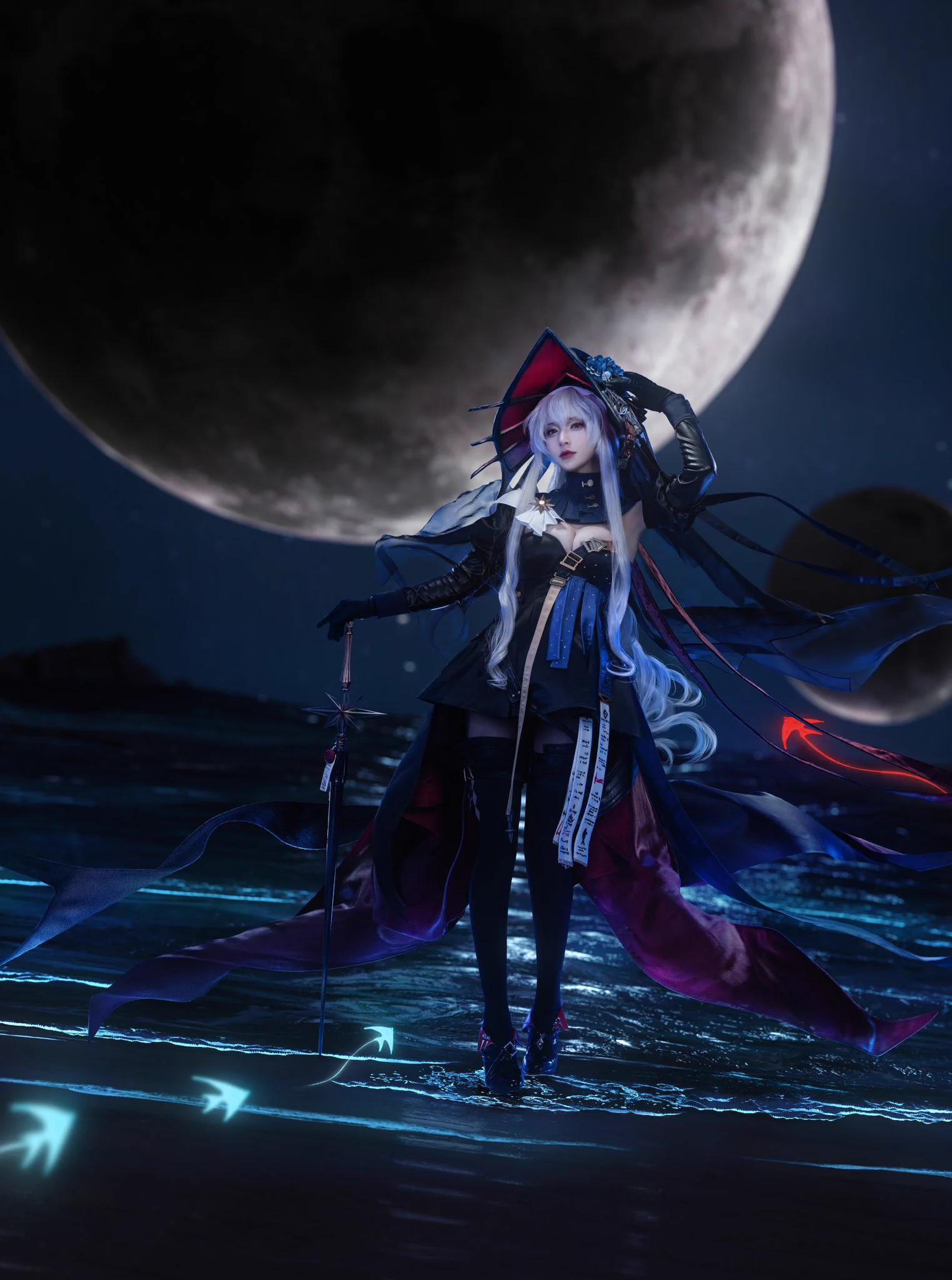 幽灵鲨皮肤，芜湖，cos来喽 #アークナイツ #明日方舟 #Arknight https://t.co/OeLRJXFcu5