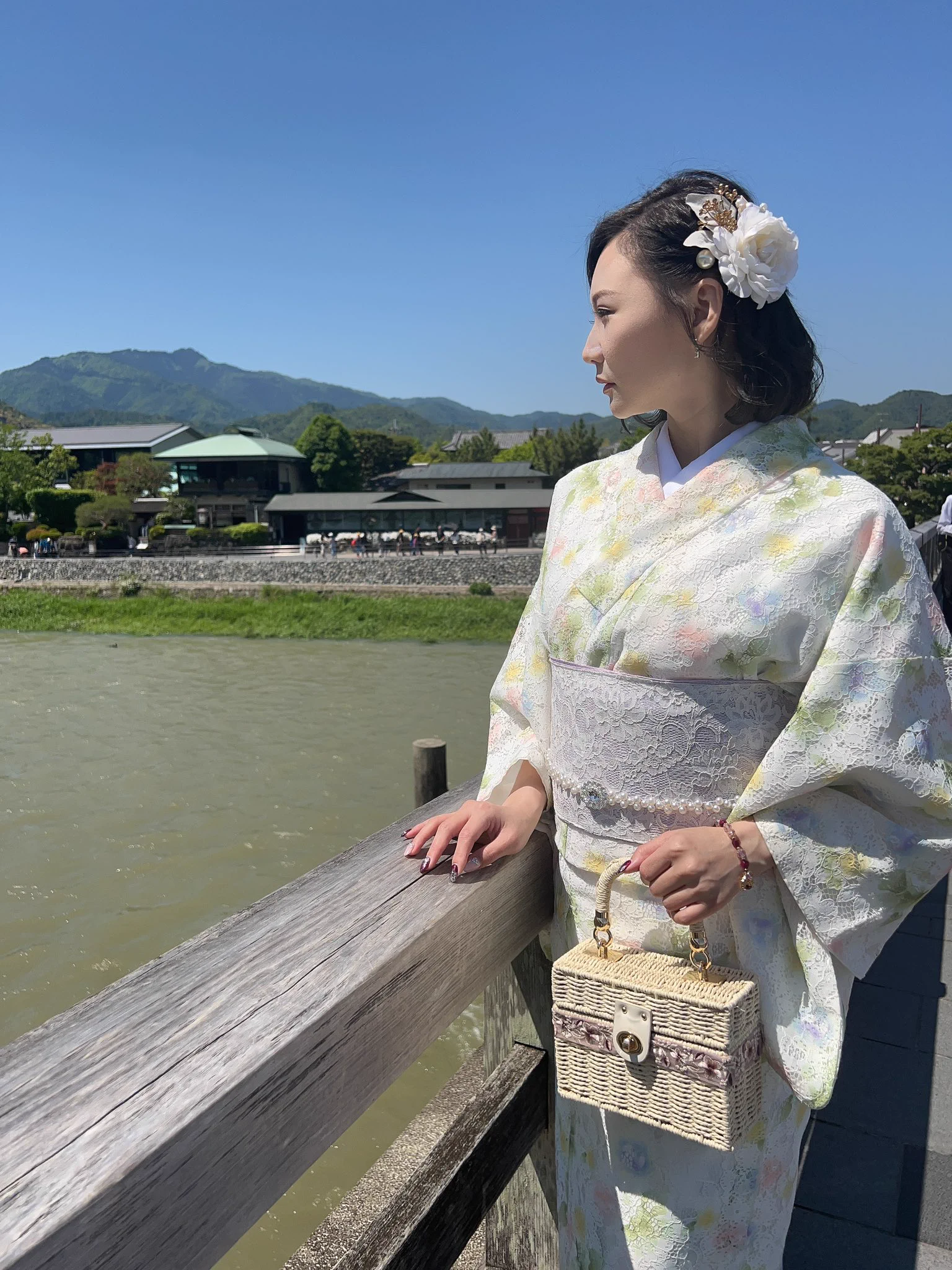 孝親遊第二天帶阿母來嵐山換和服～～ https://t.co/Txd35tkoUZ