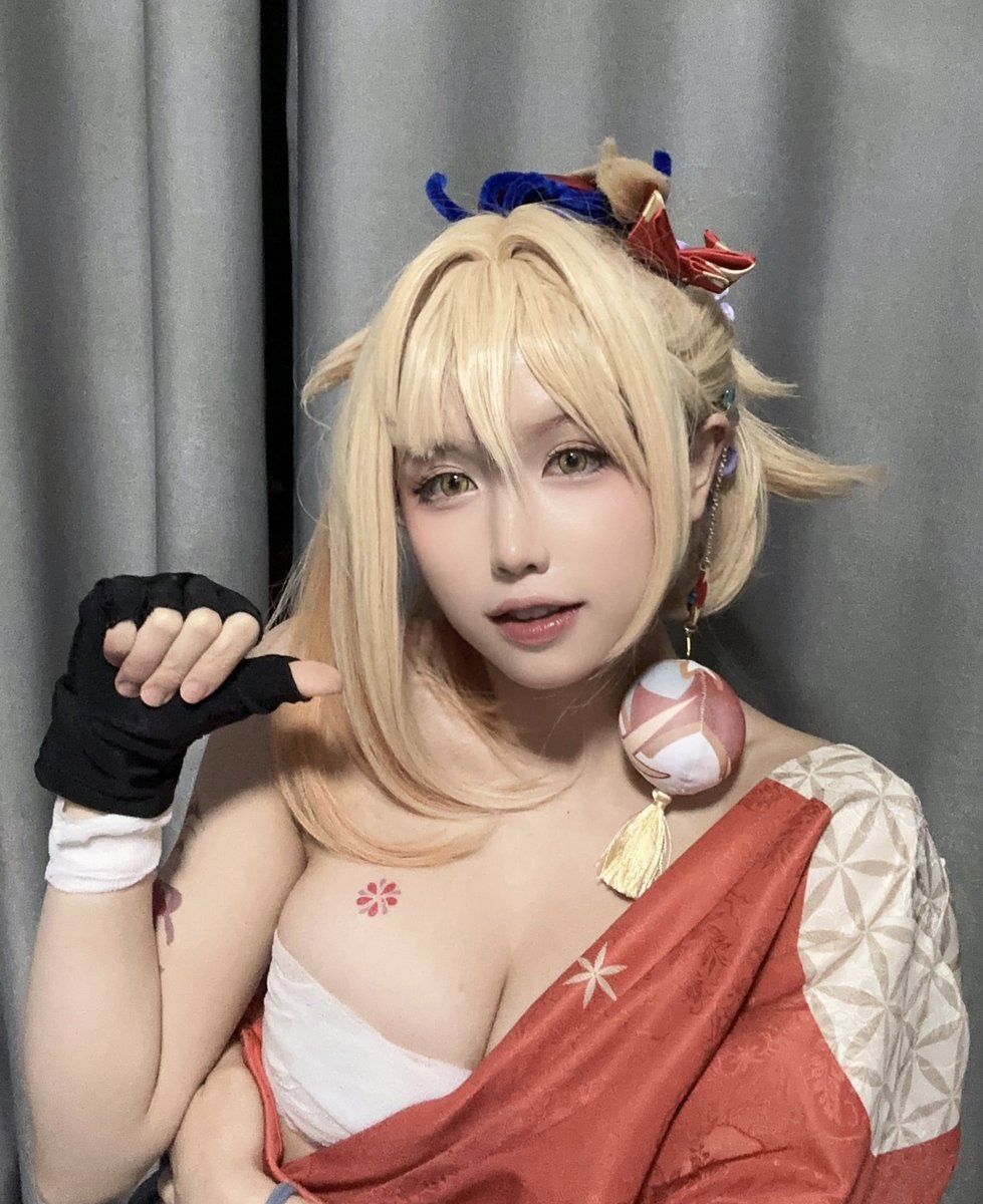 这次还是没有达到我的心理预期，还得重新来过 #宵宫 #cos https://t.co/kw8mU4tB3T