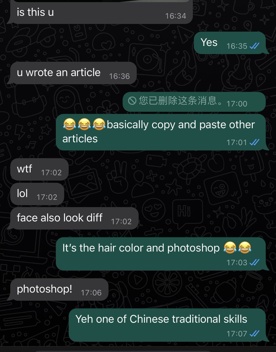 当导师说我的profile不像我自己的时候 https://t.co/UpgkZaLLjr