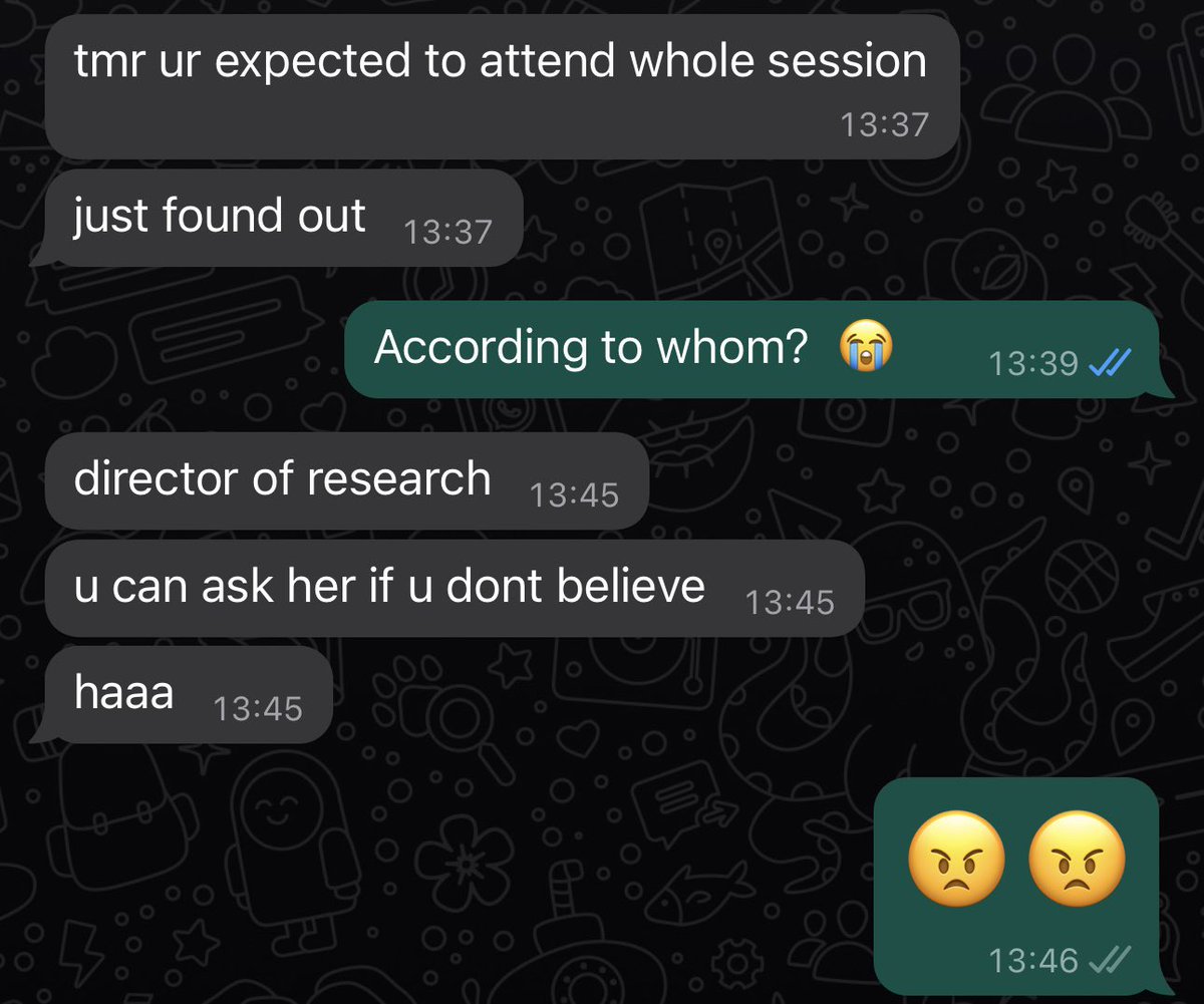 我感觉导师特别幸灾乐祸。 https://t.co/8F5hM30V3U