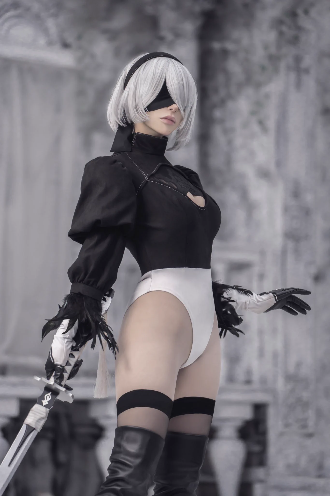 ニーアオートマタ 2B https://t.co/4vNlfVC5wI
