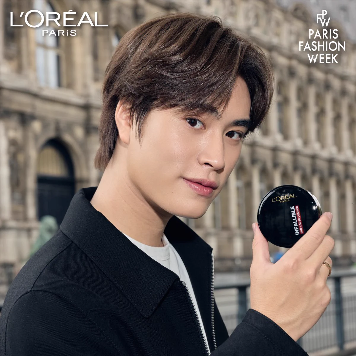 1st Look สุดเท่ของเจมีไนน์มาแล้ว ส่งตรงจากปารีส!

พร้อมสำหรับงานสุดอลังการแห่งปี L'Oréal Paris Le Défilé 2025

กับงานผิวเป๊ะด้วย UV Aquafusion เมคอัพเบสโกลว์ Lumi Glotion และ Infallible Pro-Cover Cushion จาก ลอรีอัล ปารีส https://t.co/YkZLT6NRTt