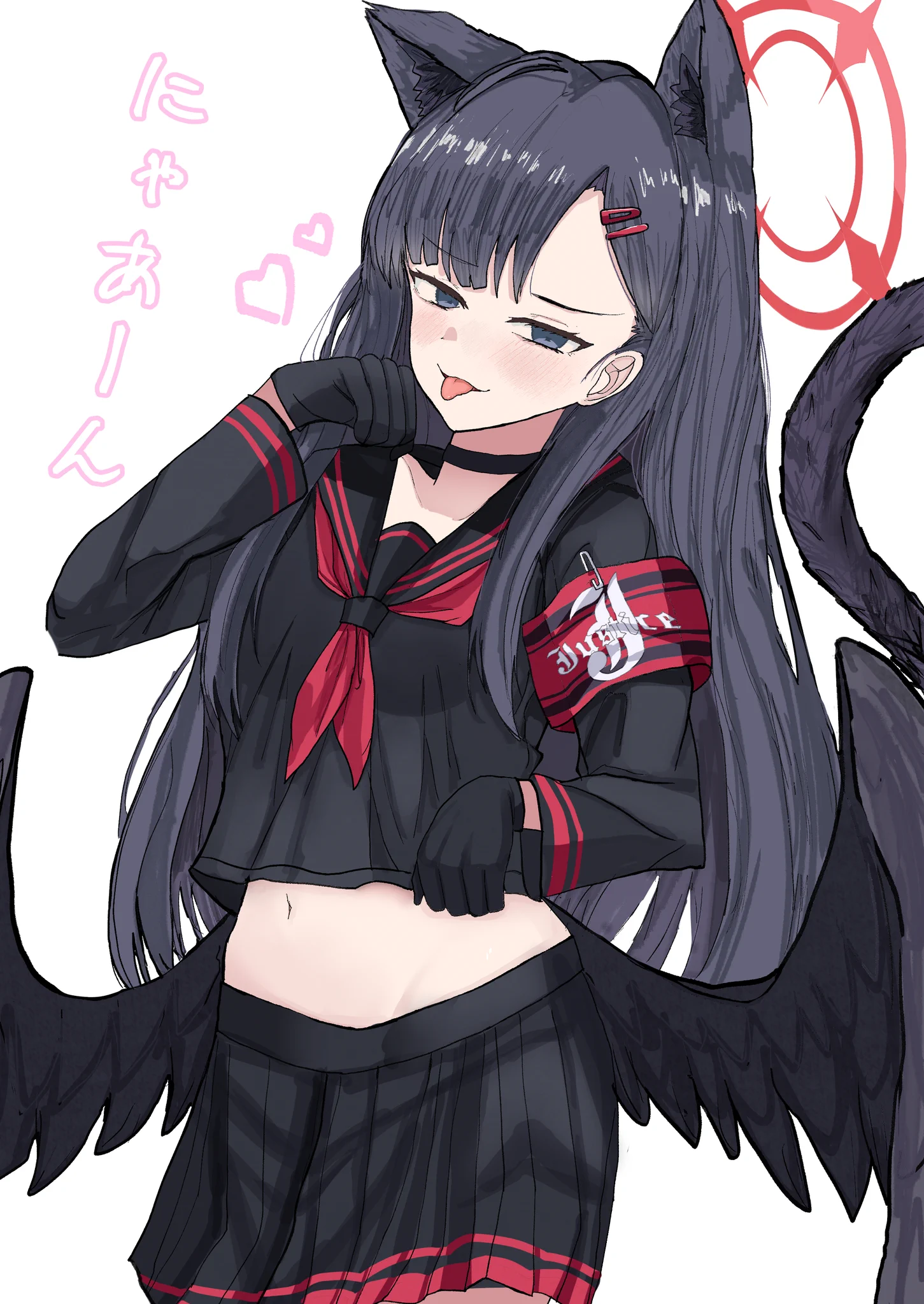 #ブルアカ #Bluearchive　 イチカ描いたよ　猫イチカ https://t.co/i5NXgLwVEk