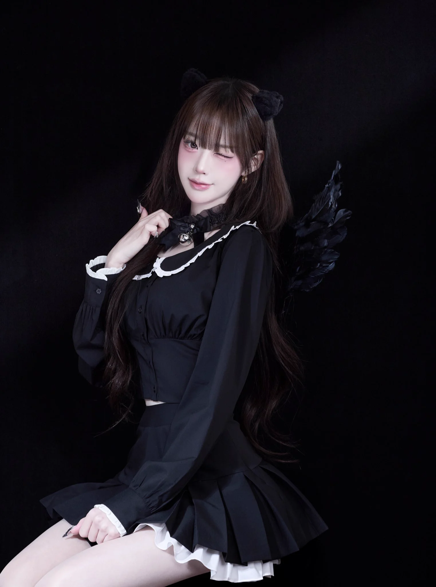 猫？悪魔？🖤 https://t.co/RUchwRoRks