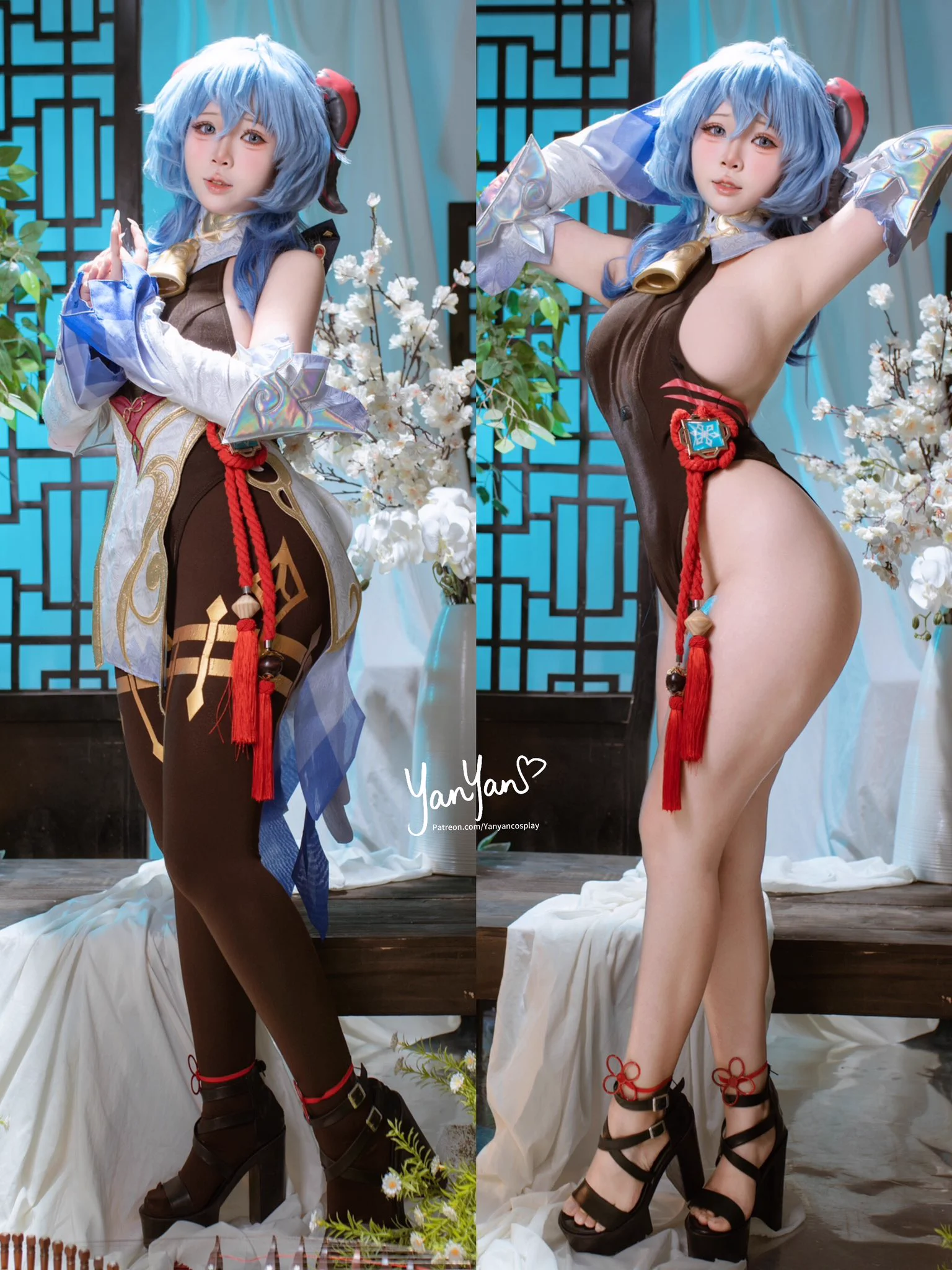 Traveller,do you like Ganyu’s lewd outfit ? https://t.co/tLX1uAnjdd