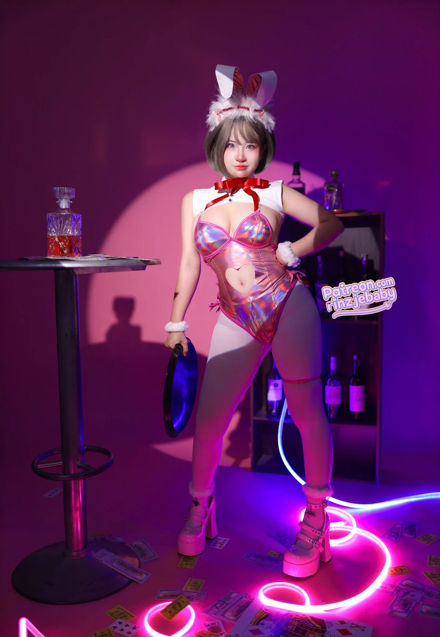 I'm cute....right?🫣

#NIKKE #milkbloomingbunny #NIKKEcosplay https://t.co/sqMbpufvPF