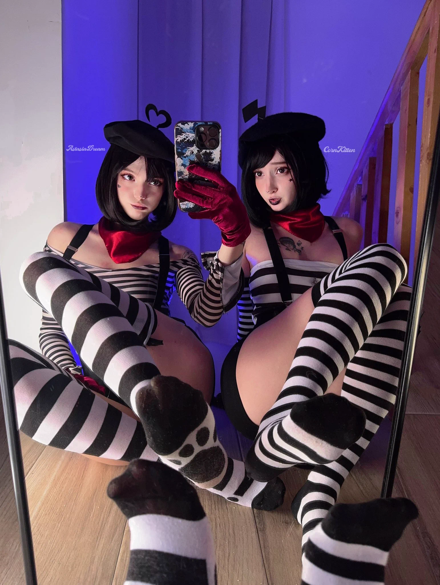 Chu Chu &amp; Bon Bon

Mime and Dash 🤍🖤 https://t.co/WUjGmLscux
