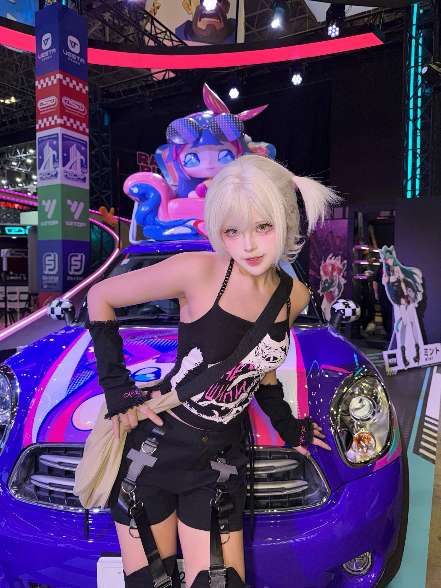 NTEブースに遊びに来ました〜！
異常に面白い..可愛すぎ！✨

#NTE 
#NevernesstoEverness
#NTEリライフ 
#TGS2025 https://t.co/nzaOJd1VNX