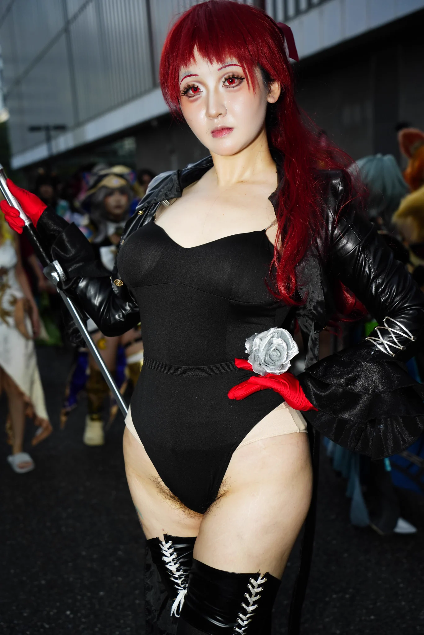 漫展烧鸡coser   浓密阴毛   这也太旺盛了 https://t.co/4GpwXYr8eA