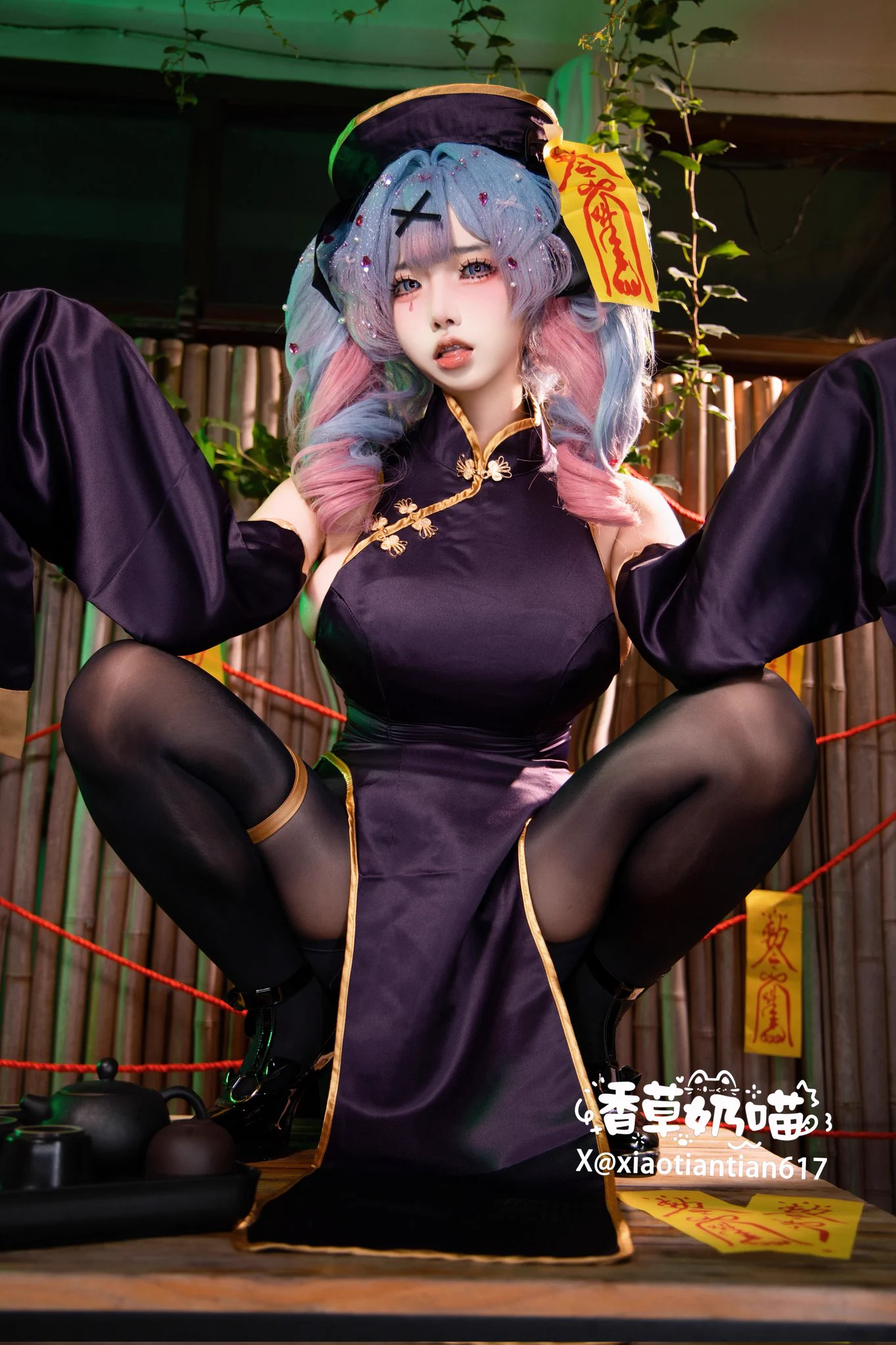 封印住小僵尸就可以为所欲为吗
https://t.co/DgWaZ3Kbji
内搭 @longxiazizhi @withKaisa 
@MitsumeDoji @ToukaYuan @Xiaoxiaofoer 
#coser #初音兔子洞 #僵尸娘 https://t.co/Hx9CEHxowl