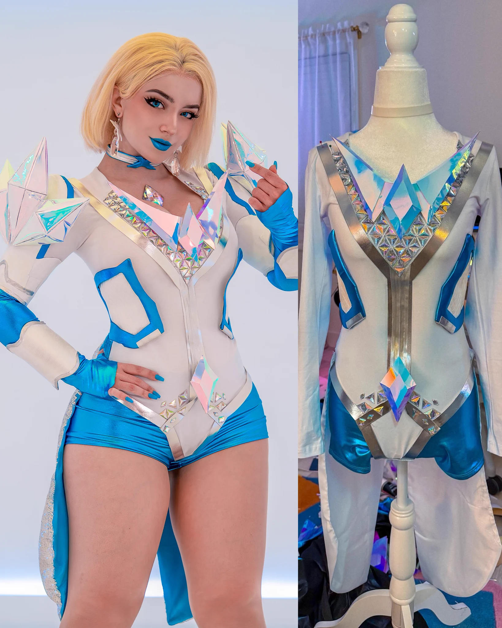 sometimes i get imposter syndrome but then i remember marvel hit me up to be the official cosplayer for their thick thighed character and i made the cosplay, by myself in a week, with no prior sewing or armor experience. like i don't even own a sewing machine. maybe i'm goated https://t.co/RX57WmGOgs