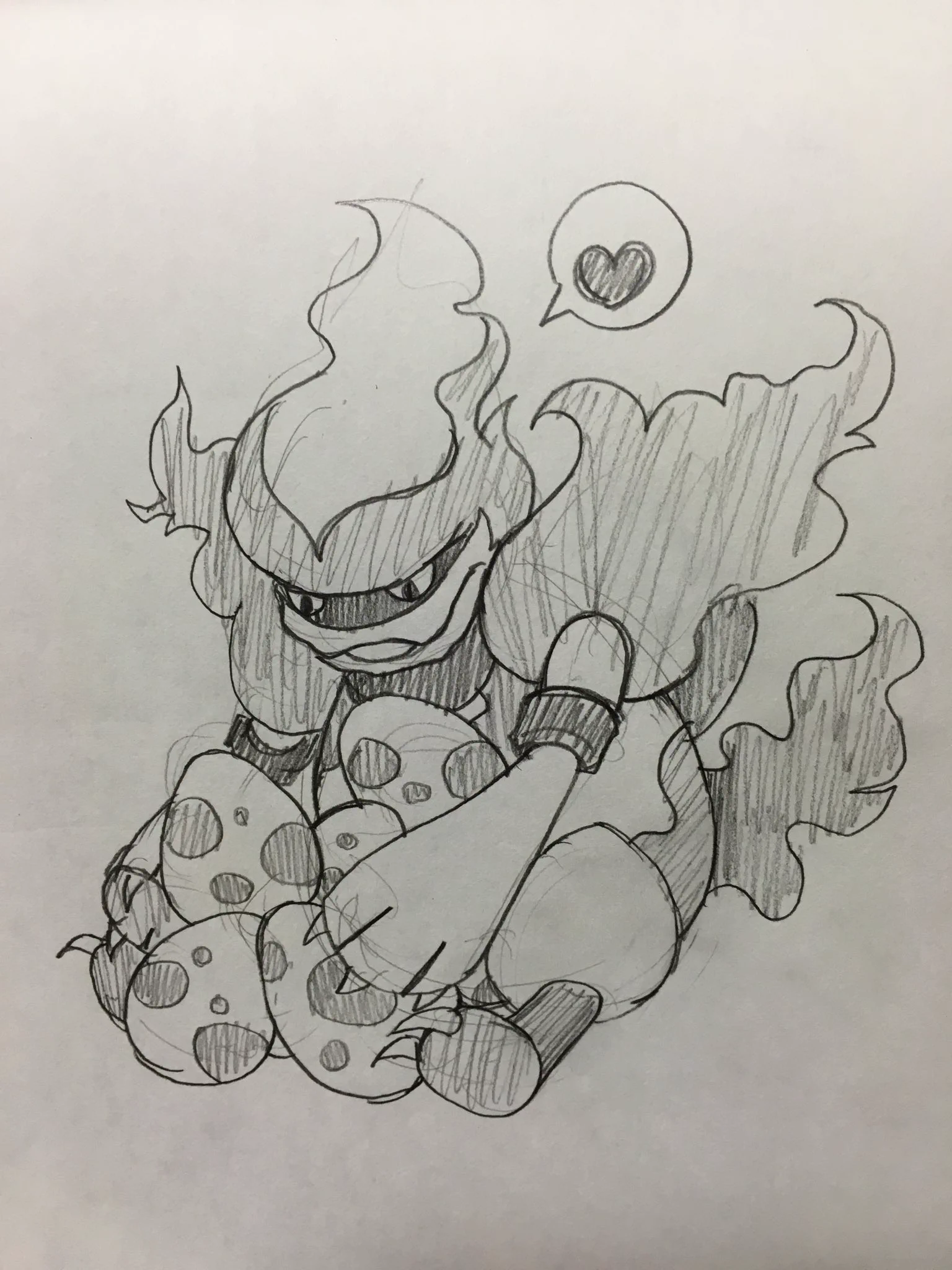過去のポケモン落書き〜！！好きな子達多いけどこの子達が特に好きだった、、、いつか色塗らなきゃ(n年目 https://t.co/fcXITVZAQZ