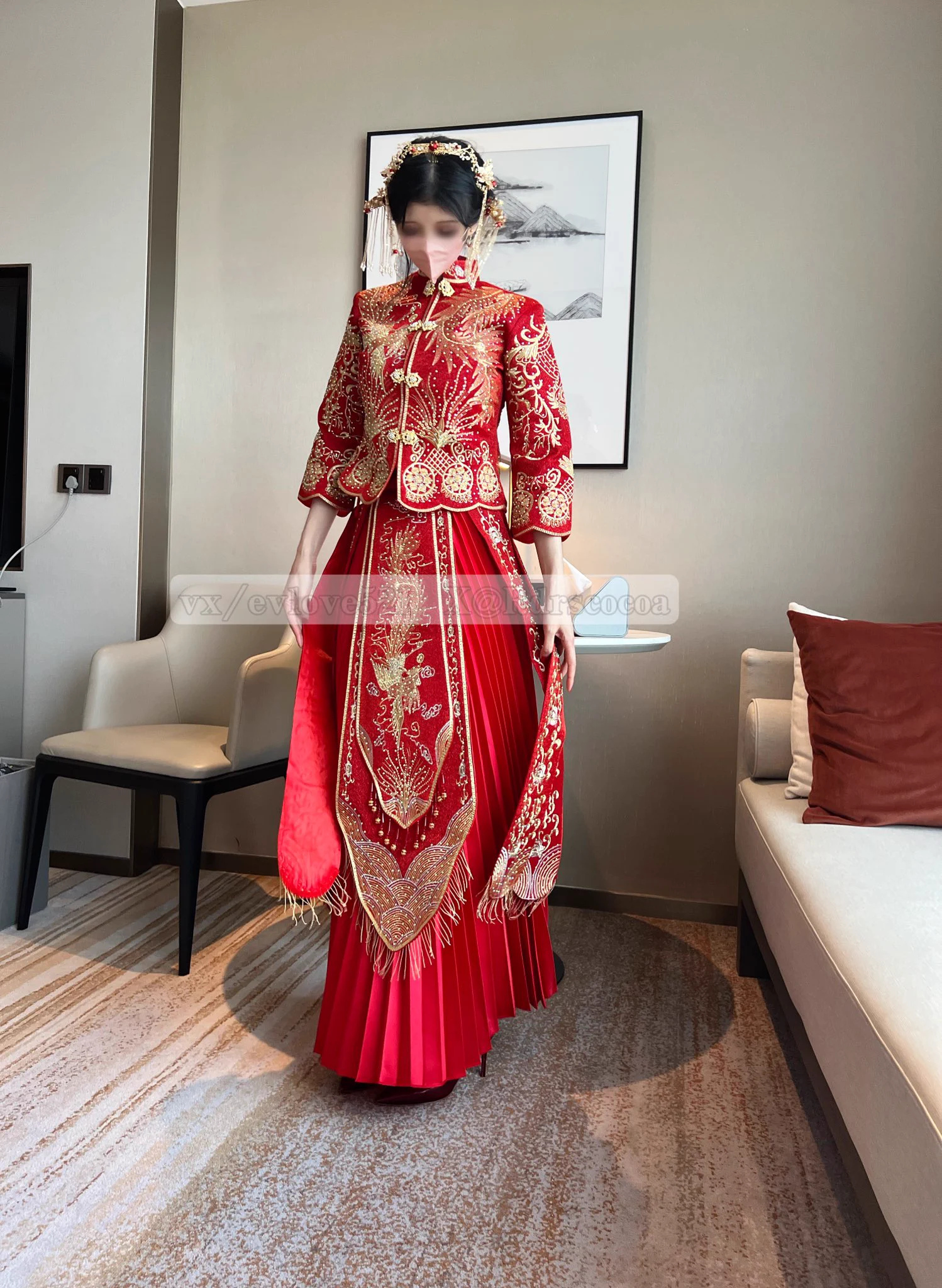 穿秀禾服的嫂子（新娘反差系列）

解🔒更多私💕 https://t.co/YIq3XK0LGg