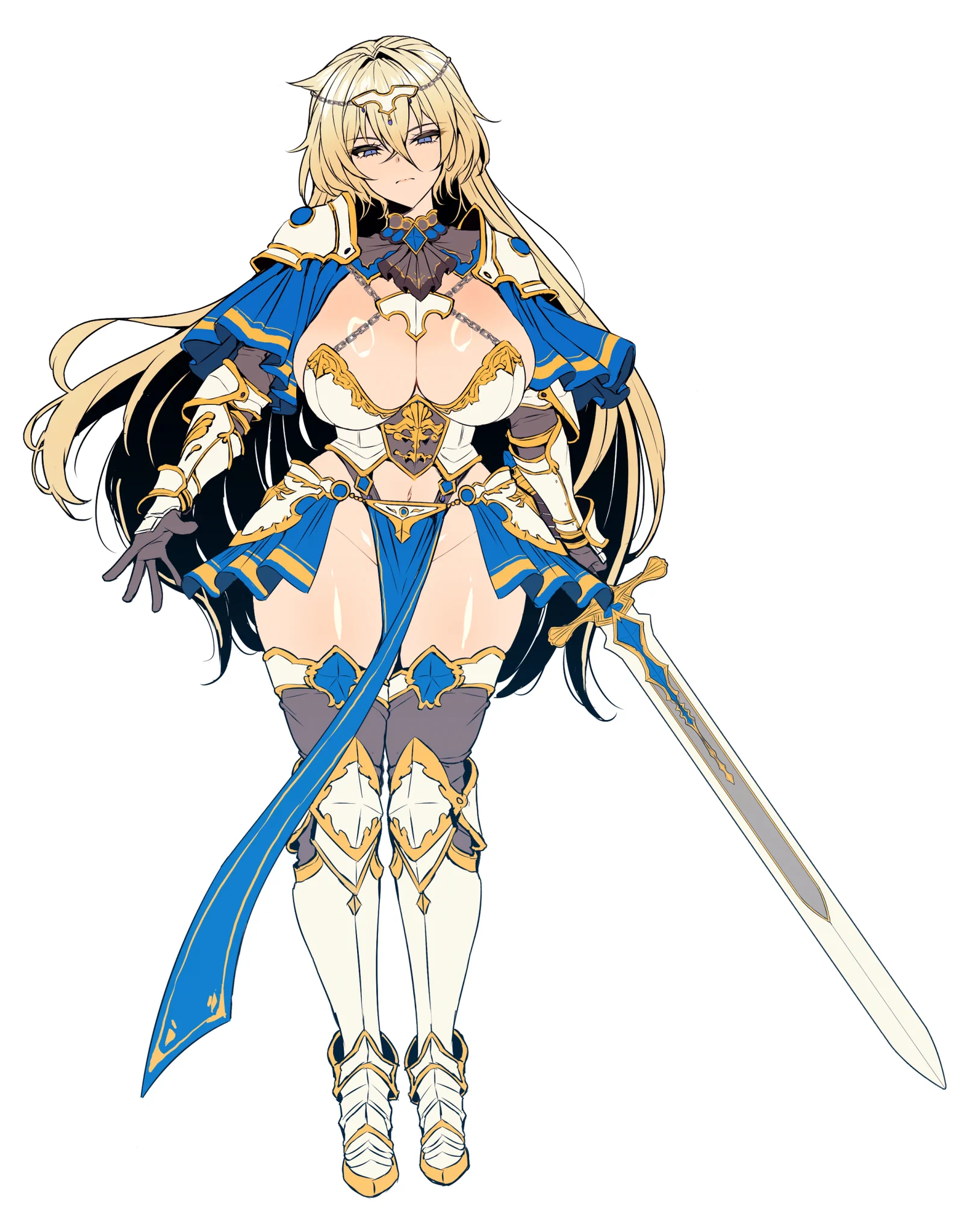 ビキニアーマー聖騎士さん(催眠に弱い) https://t.co/jz5Tdh0I0v