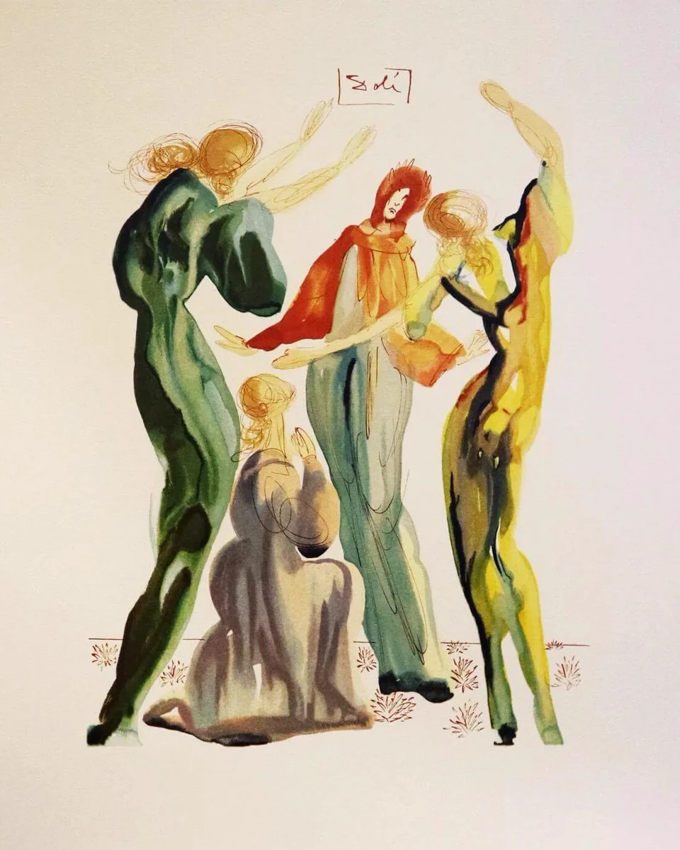 サルバドール・ダリ
（Salvador Dali、1904-1989）
『ダンス』
（The Dance） https://t.co/kP8KknPMrr