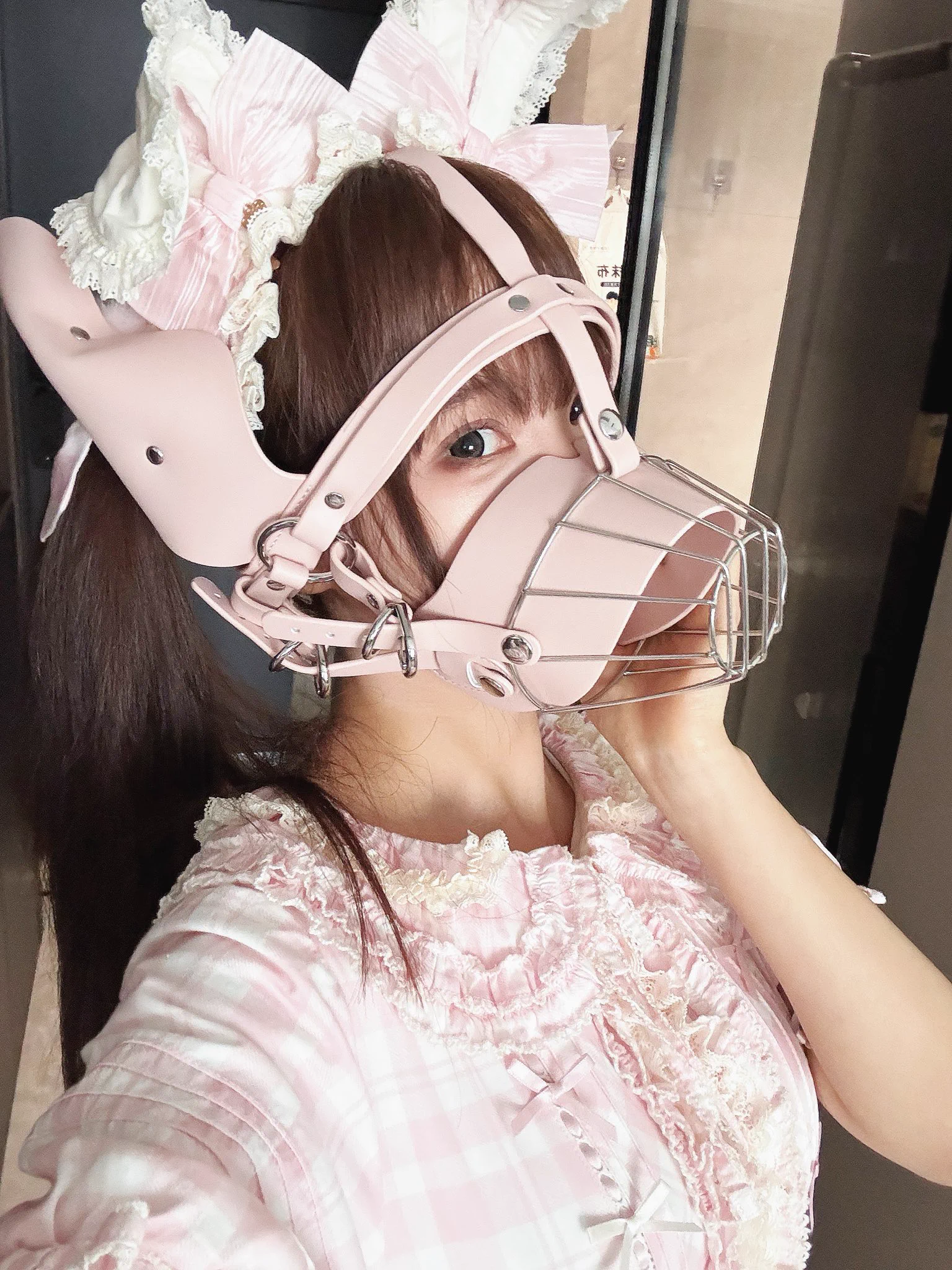 ૮⌯'ㅅ'⌯ ა  狗子拍了拍你说今天要快乐.ᐟ.ᐟ
小狗头套：@LambStudio_ https://t.co/LB63iKiz42