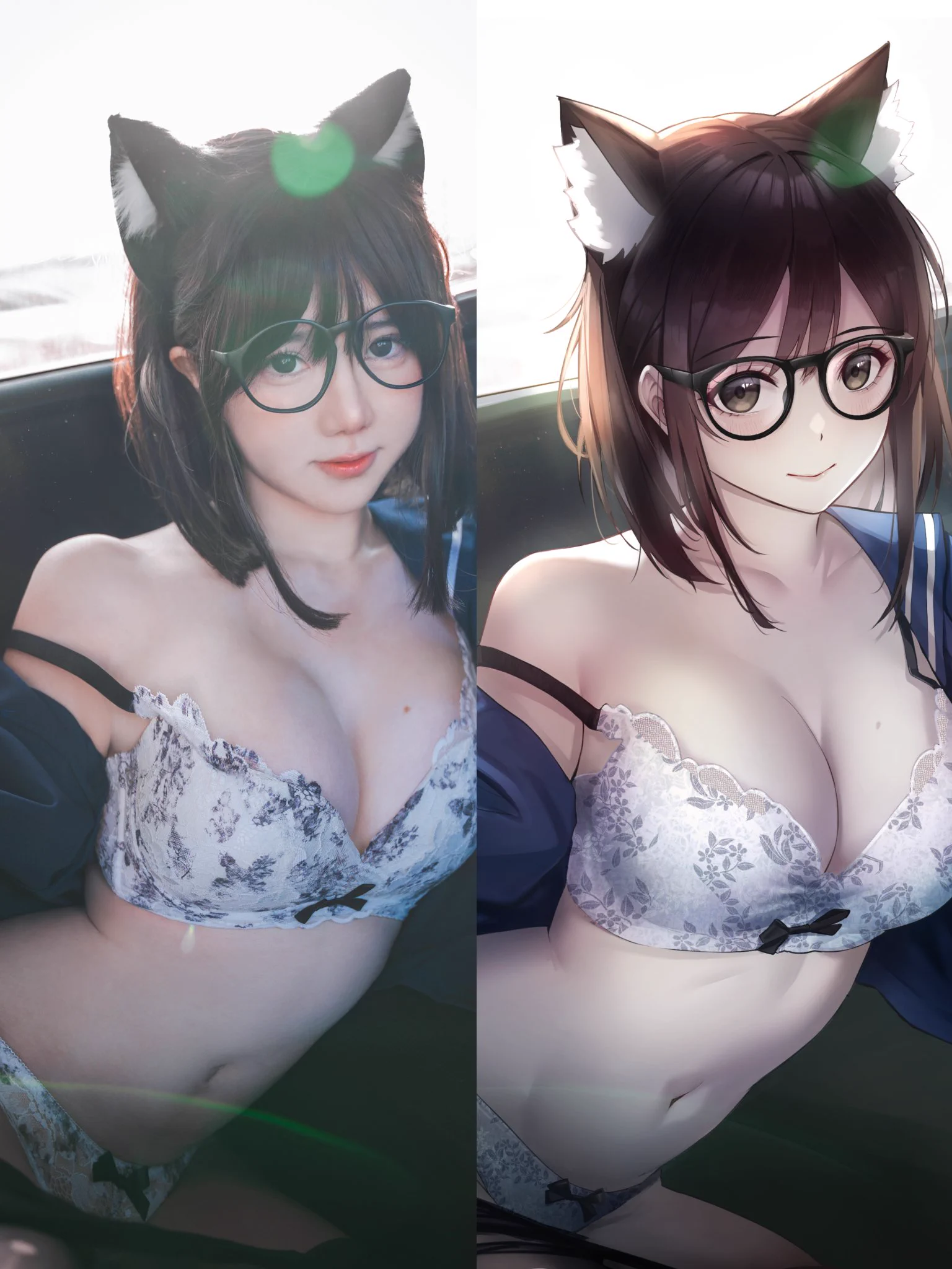 Catgirl Vs Art 🐾 
-Illustration By @gainoob 
thx to @ZRStudios_moe https://t.co/eFviBhB3lY