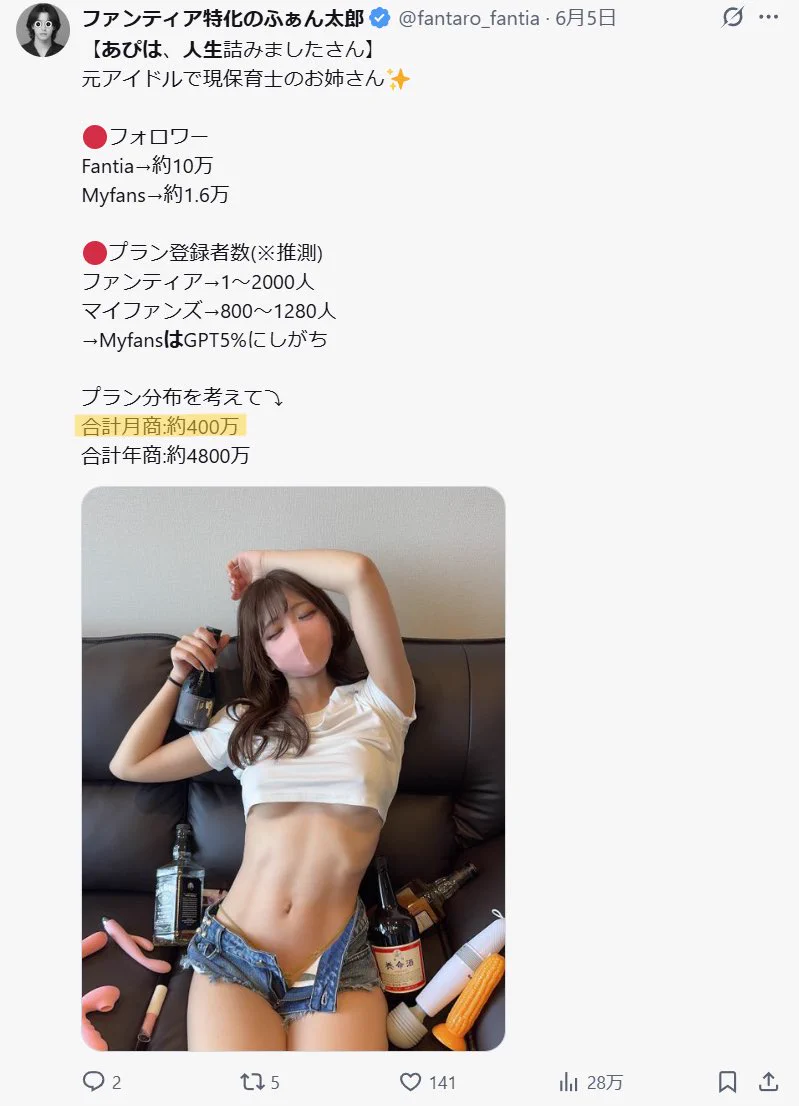 未だにすごい聞かれるけど、、、

月400万は全然違うよーーー😗😗😗 https://t.co/XY6P0TyUtH