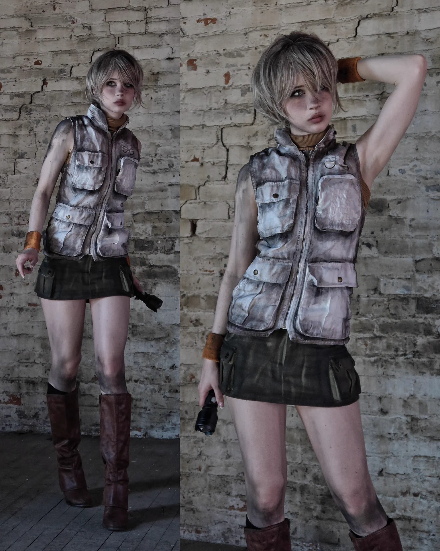 my attempt at a silent hill cosplay 🖤 https://t.co/GcdTsrZ2Yx