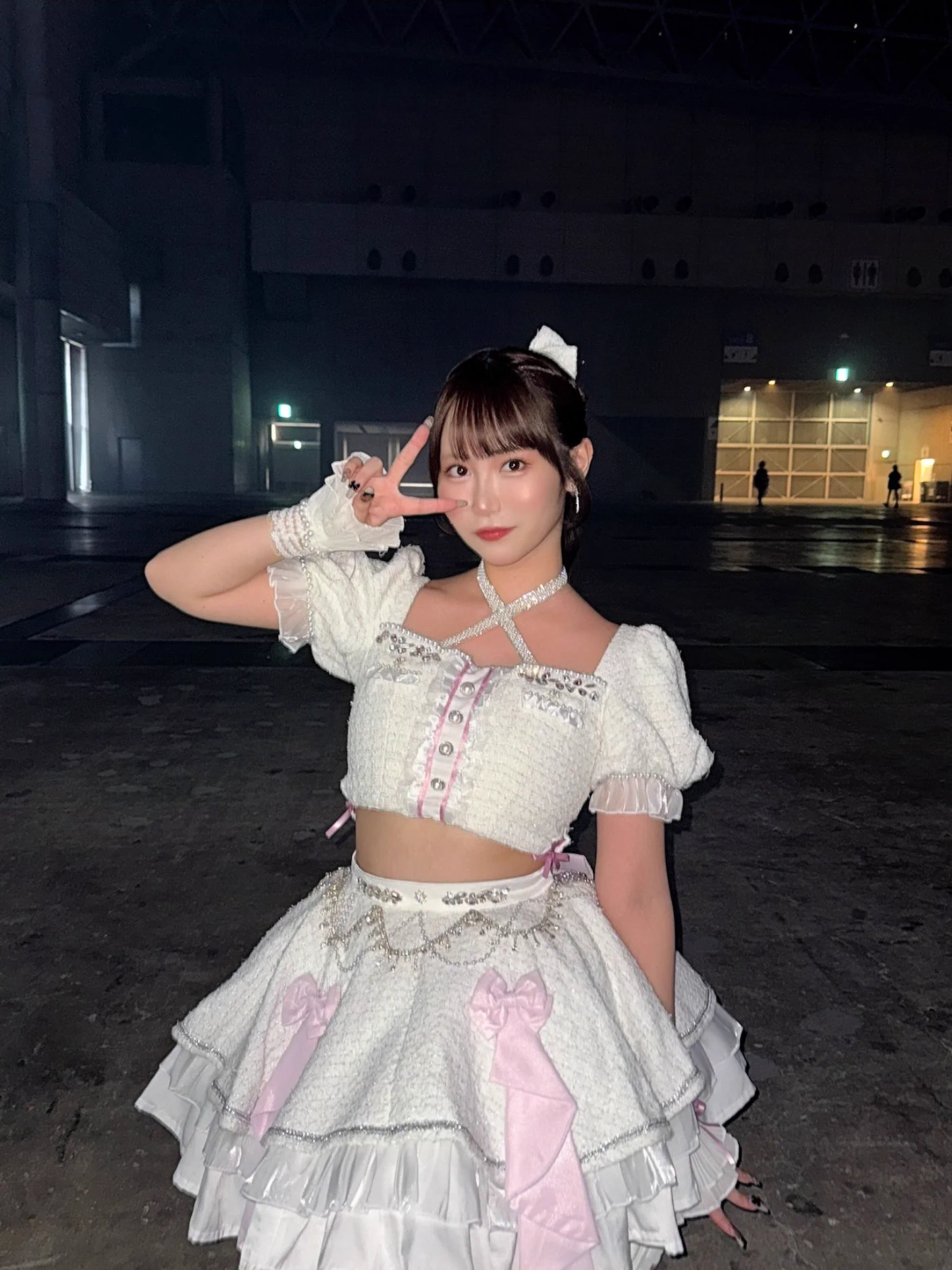 アイドル楽しかった🤍

コール沢山聞こえました、ありがとう🤍 https://t.co/sVz02ye3AH