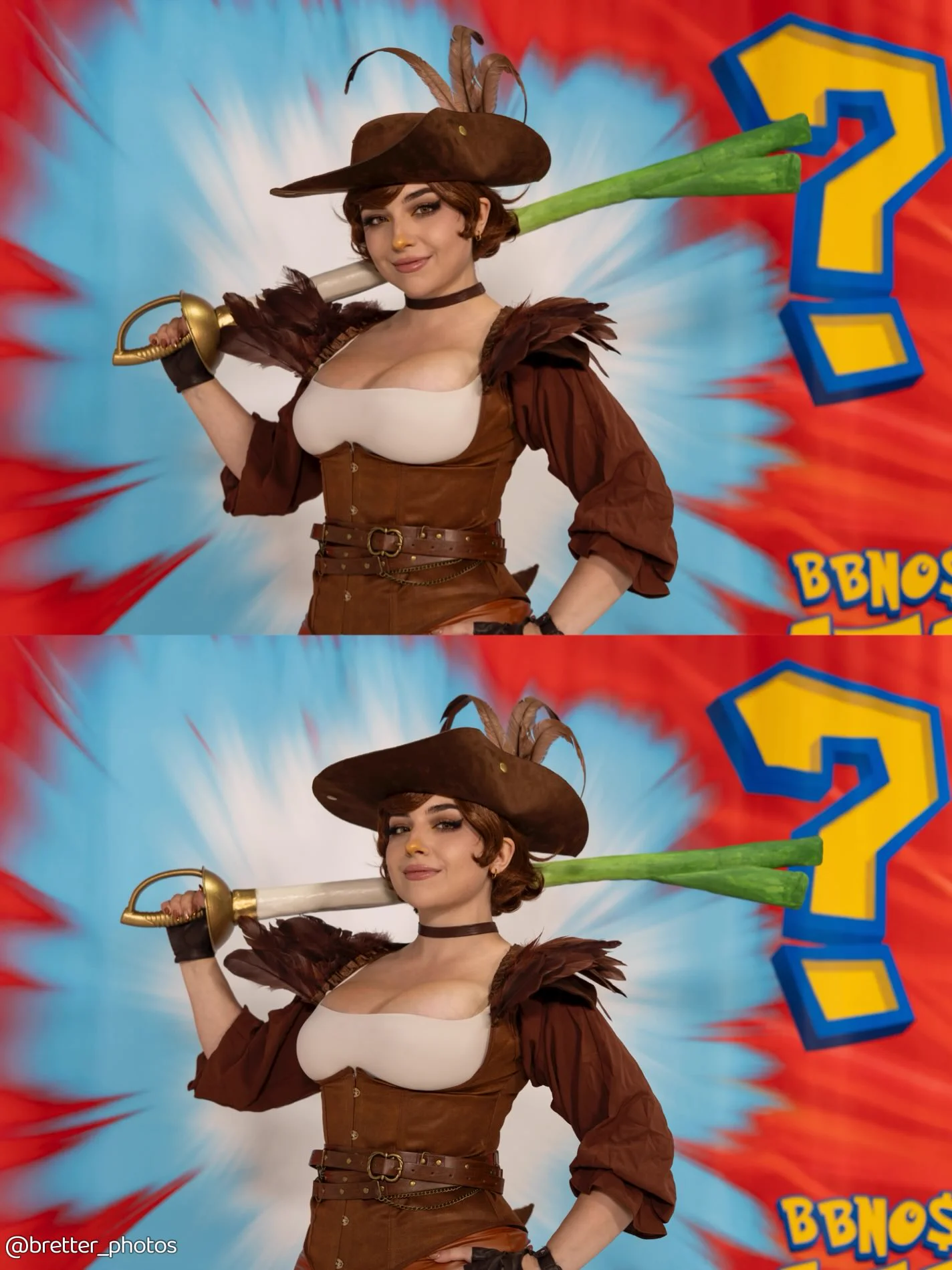 i love that you can see my lil tail in these photos LMAO. how’d i do on my humanoid farfetch’d design?? do we rate it??? https://t.co/3tqIqIJsPM