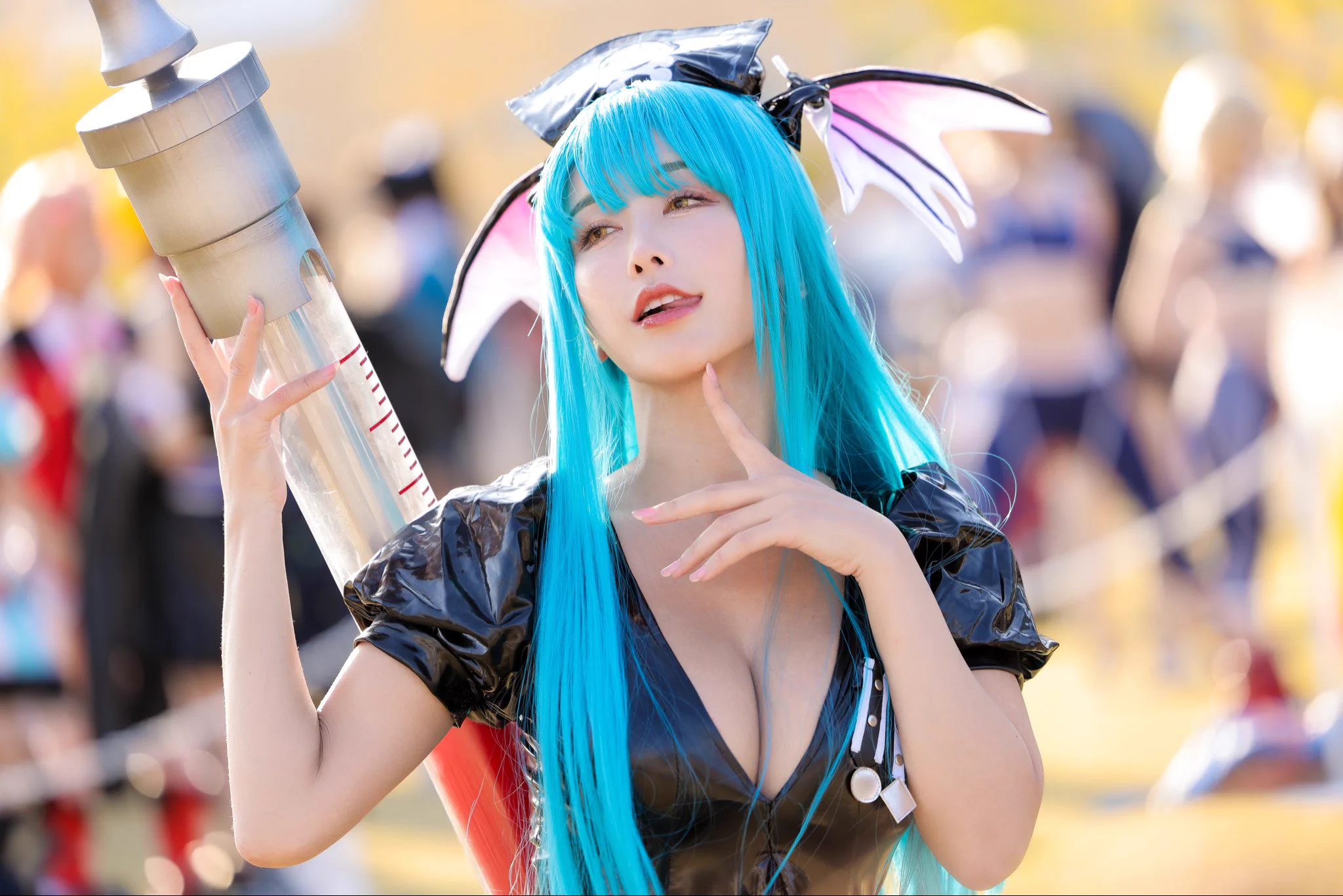 いつかの池ハロ！モリガンナース💉 https://t.co/NeoPiUYgcP