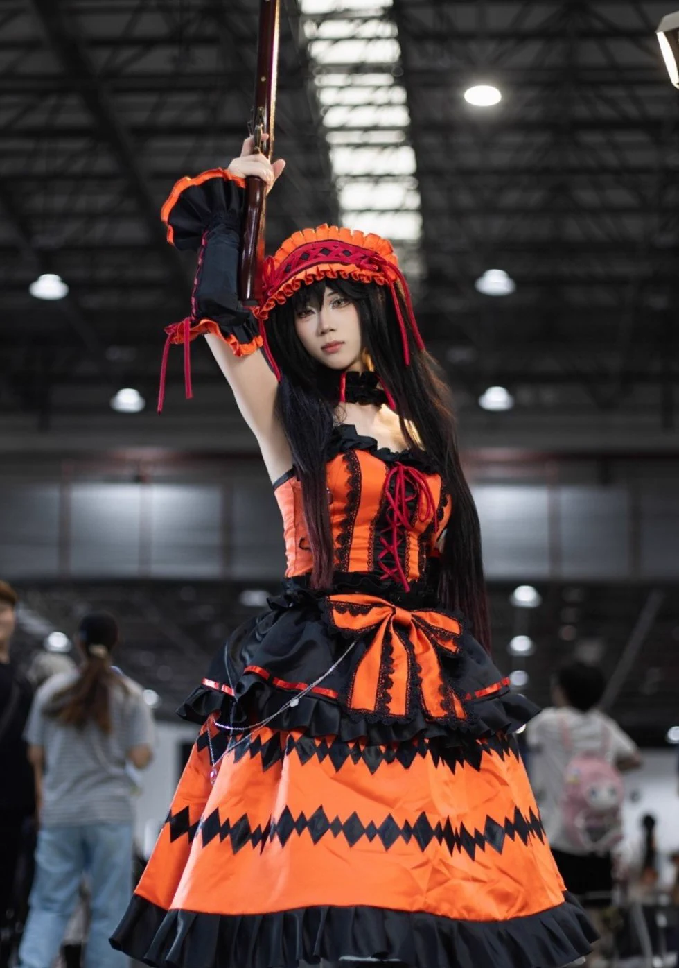 10秒前高！芽芽又成杂鱼啦✌🏻🥵✌🏻
，穿的兔子洞，但是金主大人摸得不爽，直接脱掉啦🥵
附带两张时崎狂三场照原图！！
#初音未来兔子洞 #前高插射 #男娘coser #江苏线下 #时崎狂三 https://t.co/oADoI8zTqm