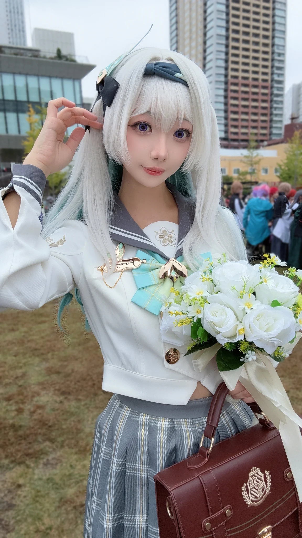 イケサンパークに到着！
ホタルです✨

#池ハロ2025 https://t.co/uqW8ZZ4oOZ
