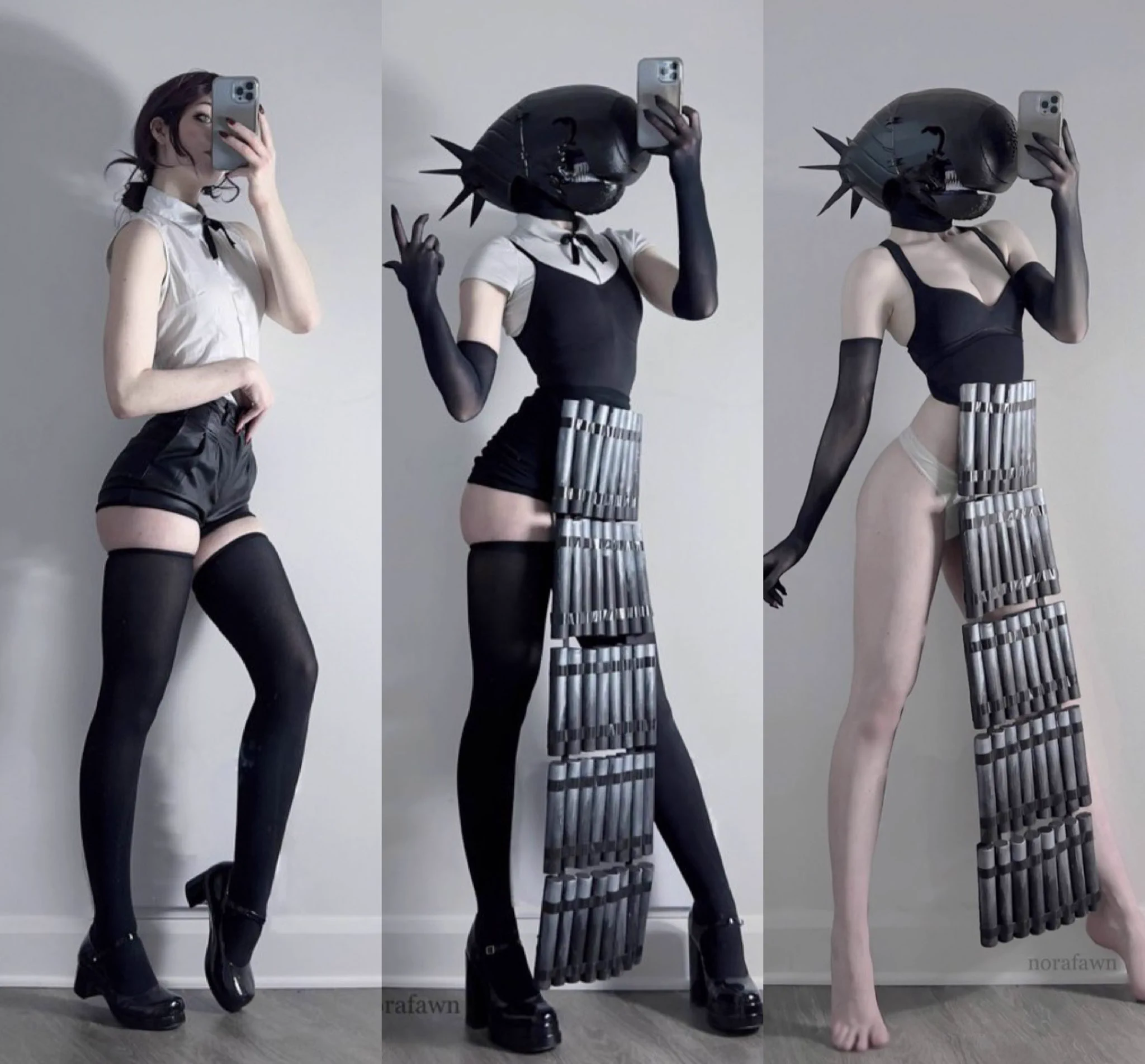 my reze cosplays from chainsawman 💣 https://t.co/2O1LQUcPCr