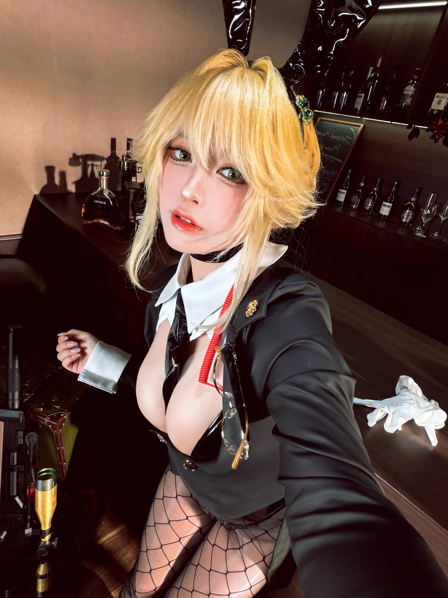 拍了爱德特务兔~🐰🖤

#エージェントバニー #エード 
#nikke #NIKKEcosplay https://t.co/krRclinGJ5