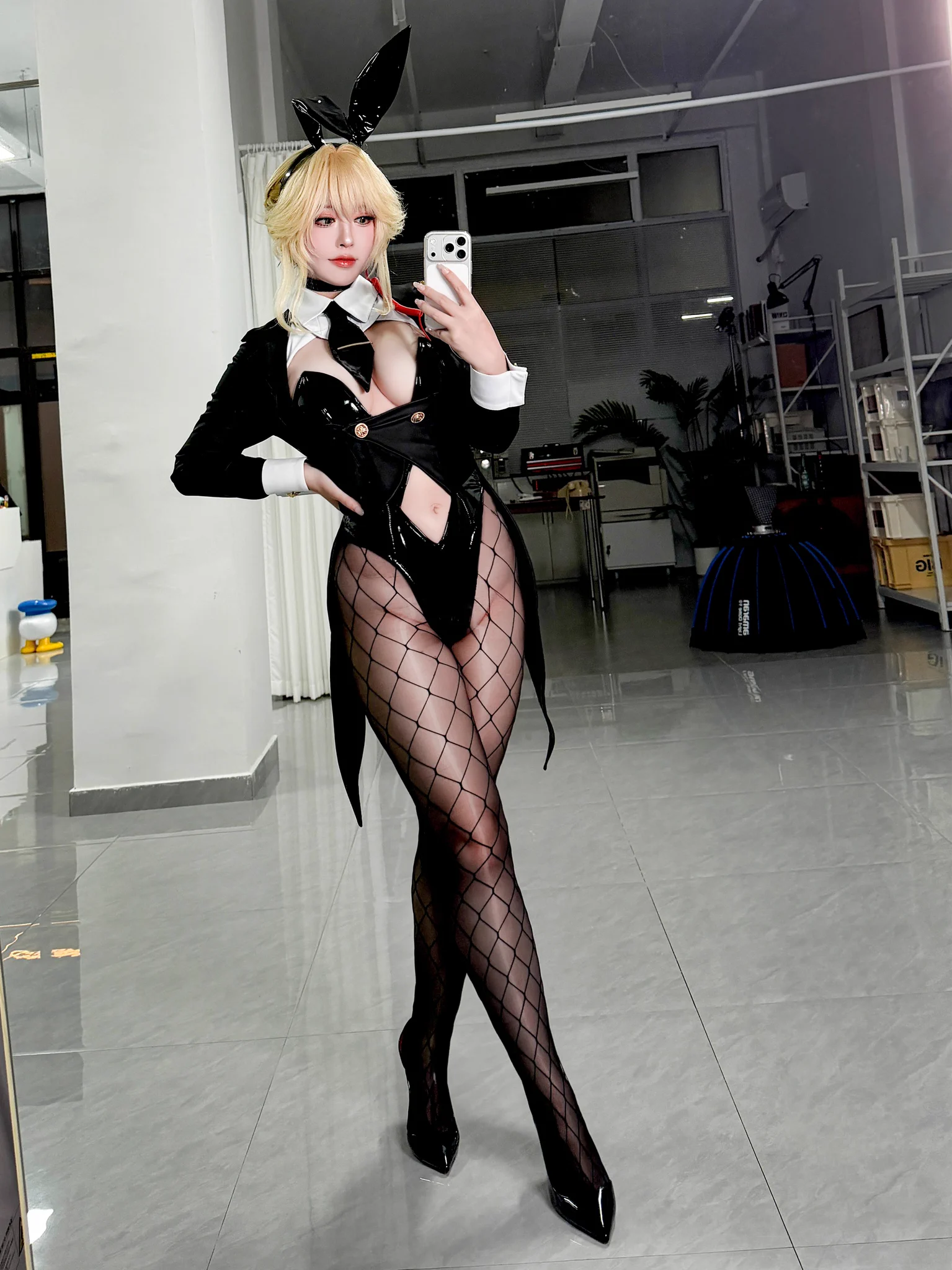 拍了爱德特务兔~🐰🖤

#エージェントバニー #エード 
#nikke #NIKKEcosplay https://t.co/krRclinGJ5