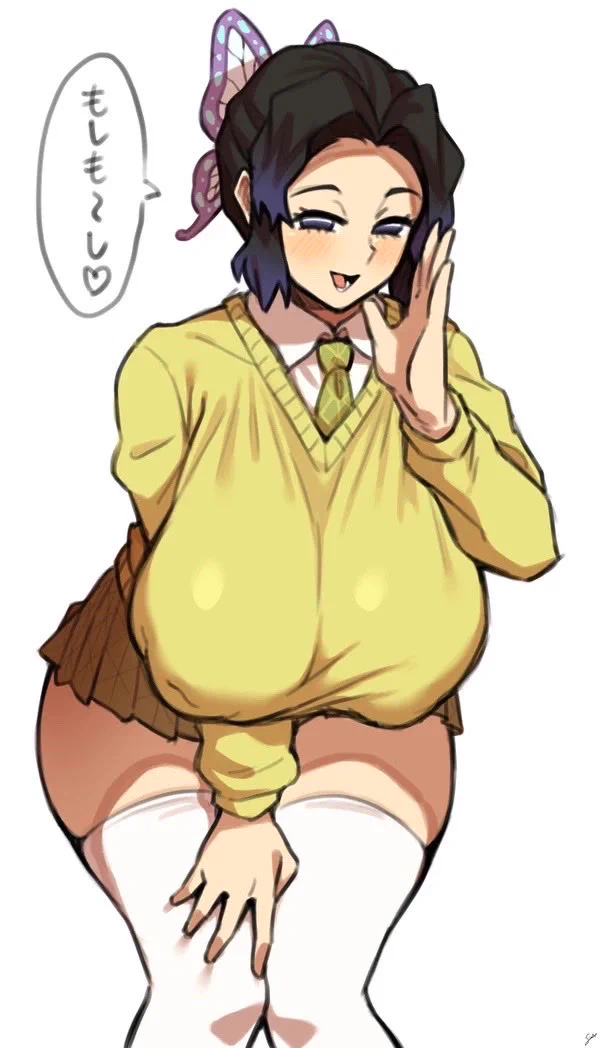 もうすぐハロウィンなので、ほぼコスプレと言っても過言ではない制服しのぶさん再掲 https://t.co/jOi5jUse6q