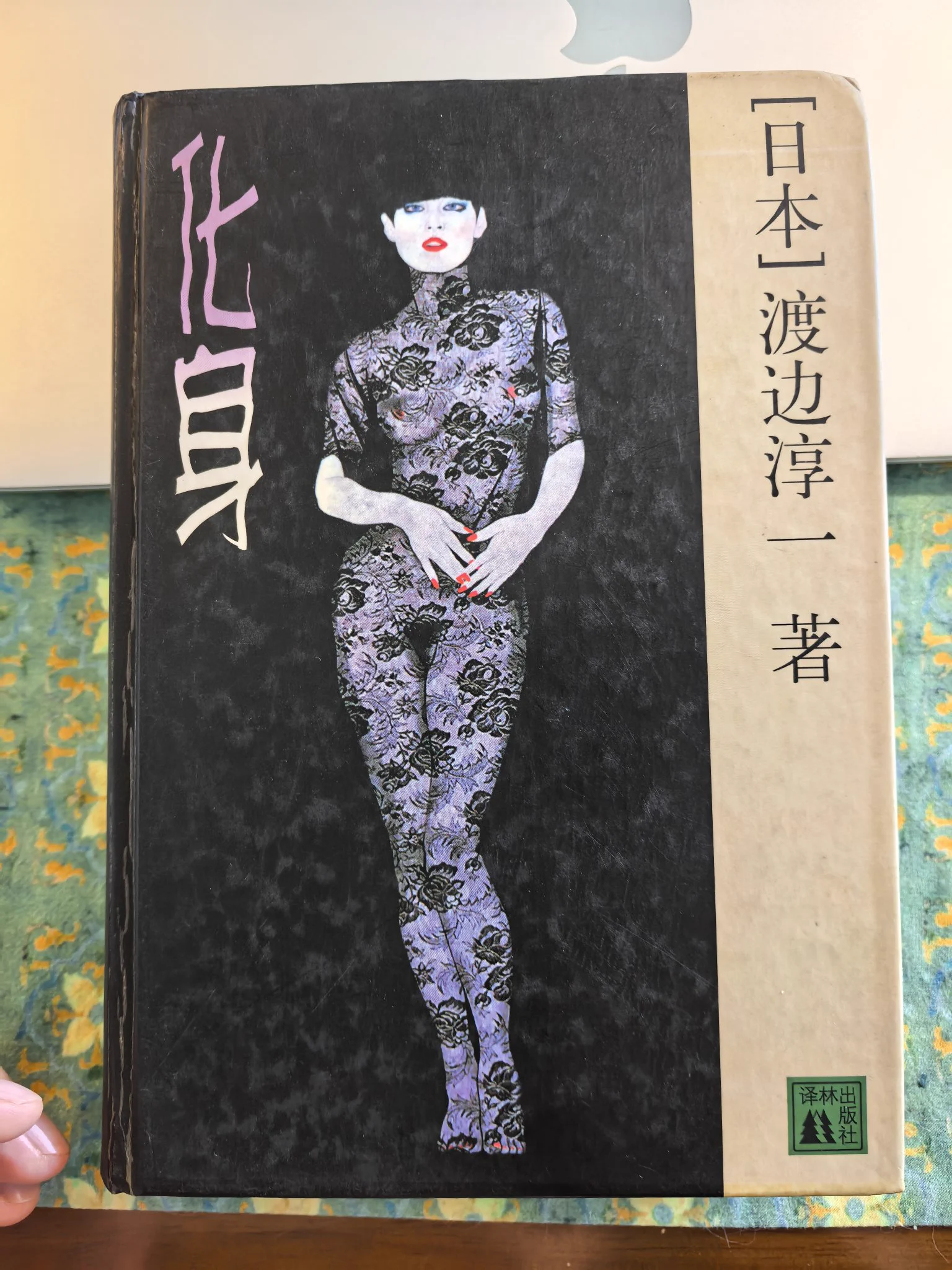 在京东上买的二手书。
渡边淳一的《化身》。
用现在的眼光看，封面实在是太大胆了。
也不知道什么时候出版的，估计不会晚于2010年代。 https://t.co/zshmX5PwaH