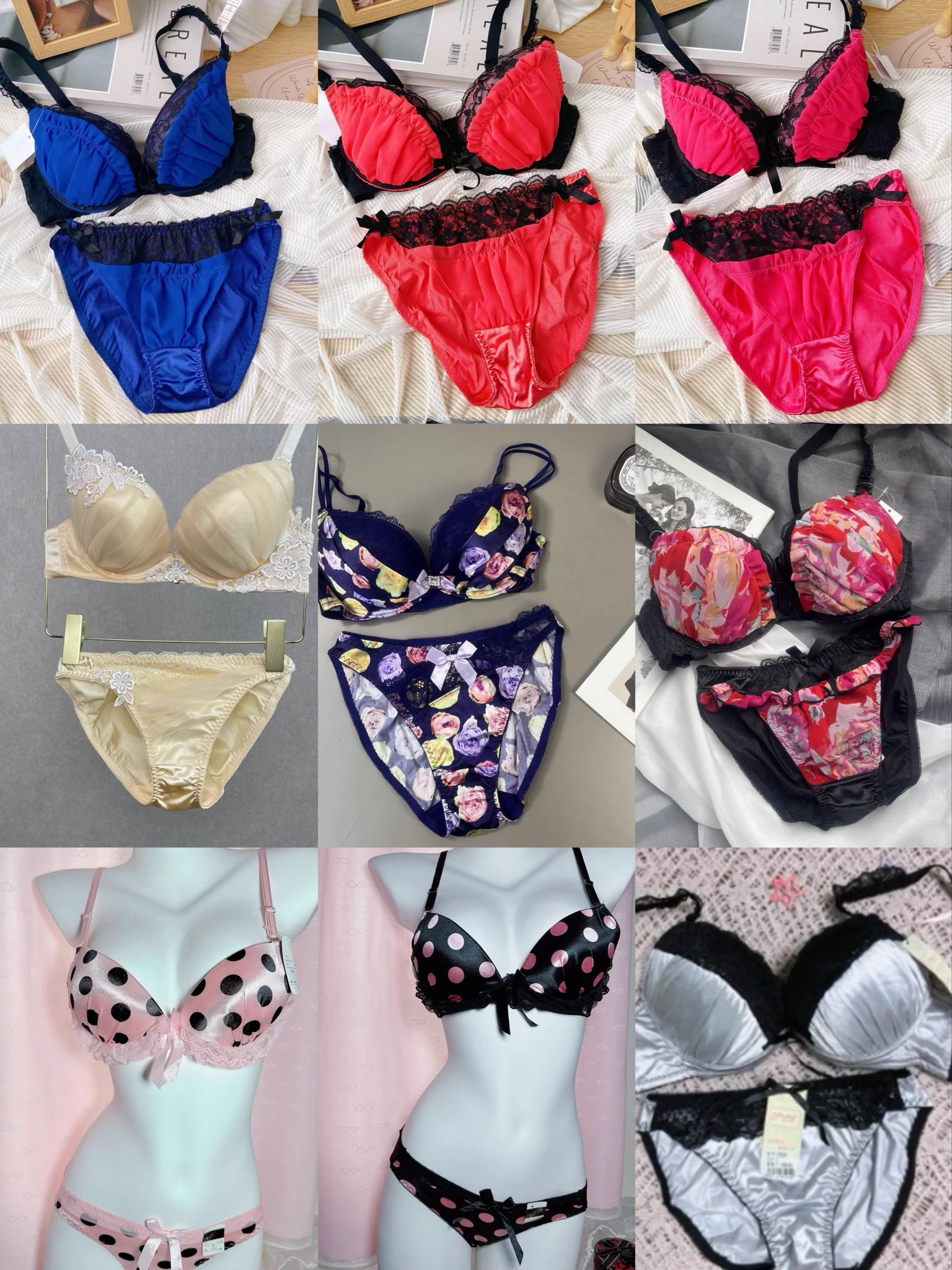 #愛美菲露
成套內衣褲
絕美內衣褲

歡迎選購
拍起來 超級好看唷。
#原味
#成套內衣褲

https://t.co/hd4Vx5ilbR https://t.co/Wut4Jiy0tm