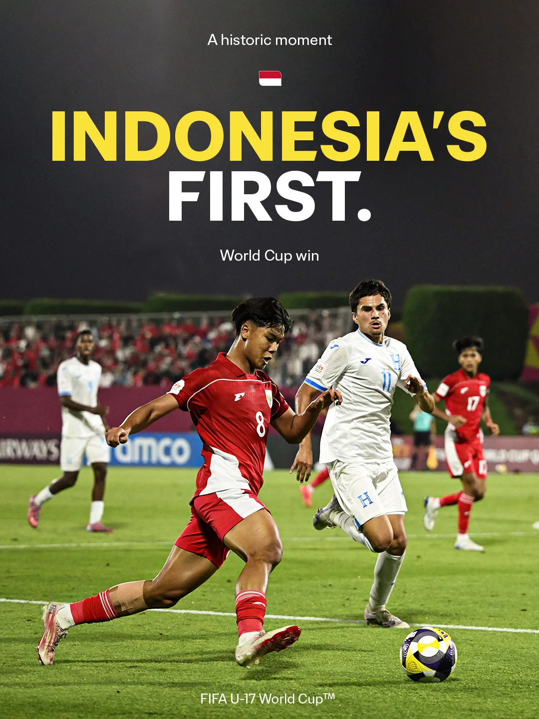 🇮🇩🤩

#U17WC https://t.co/QVhkzlVRX3