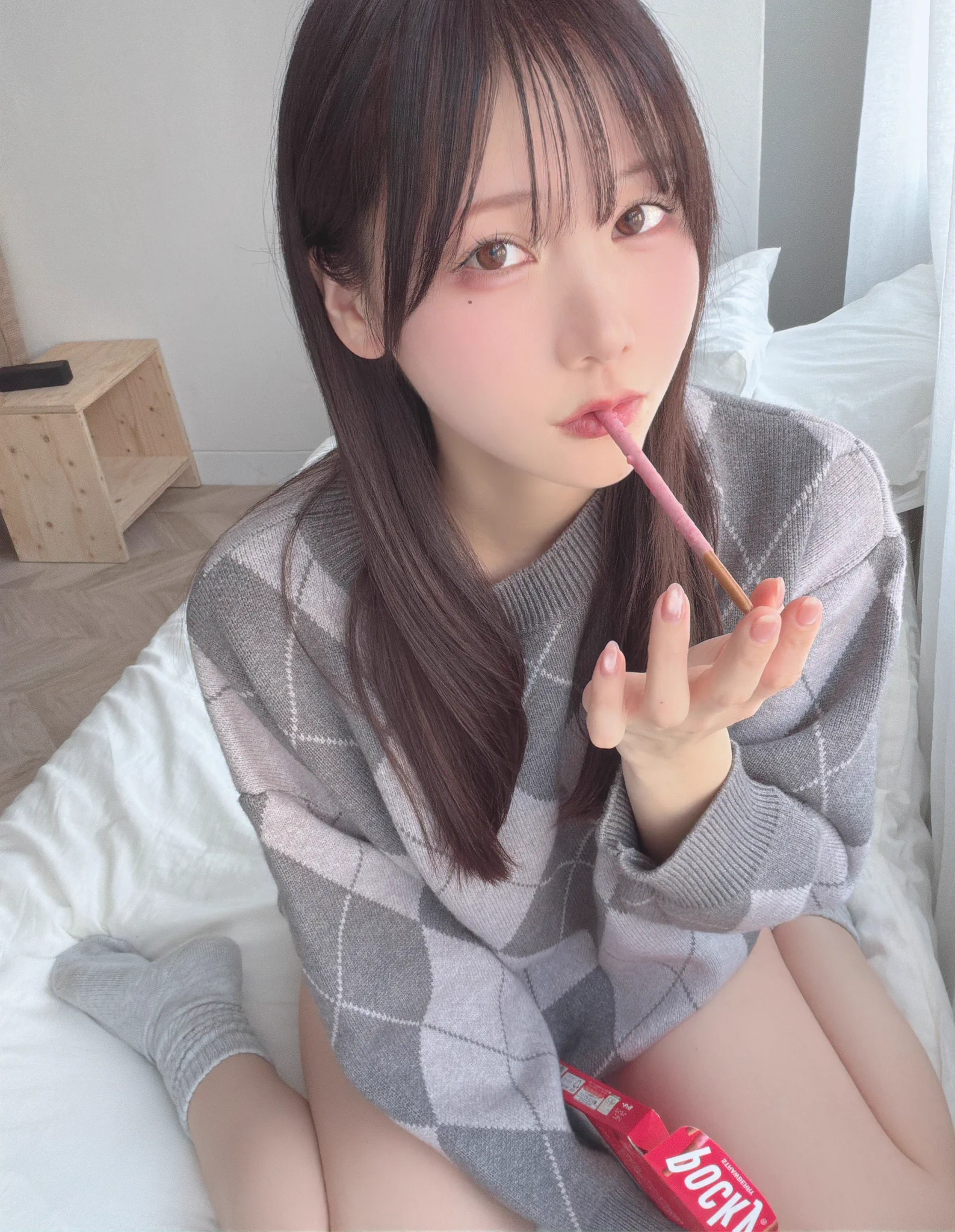 ポッキーゲームするー？🍓 https://t.co/SO19KU9FIV