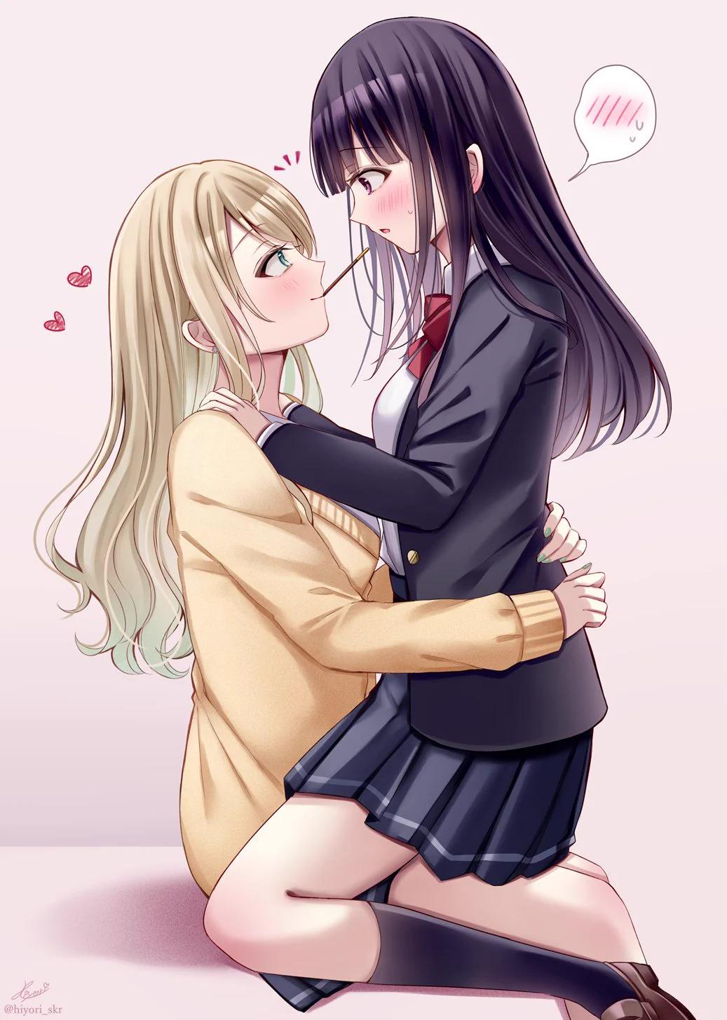 ポッキーの日💕
#百合 https://t.co/6W2fDQYhSd