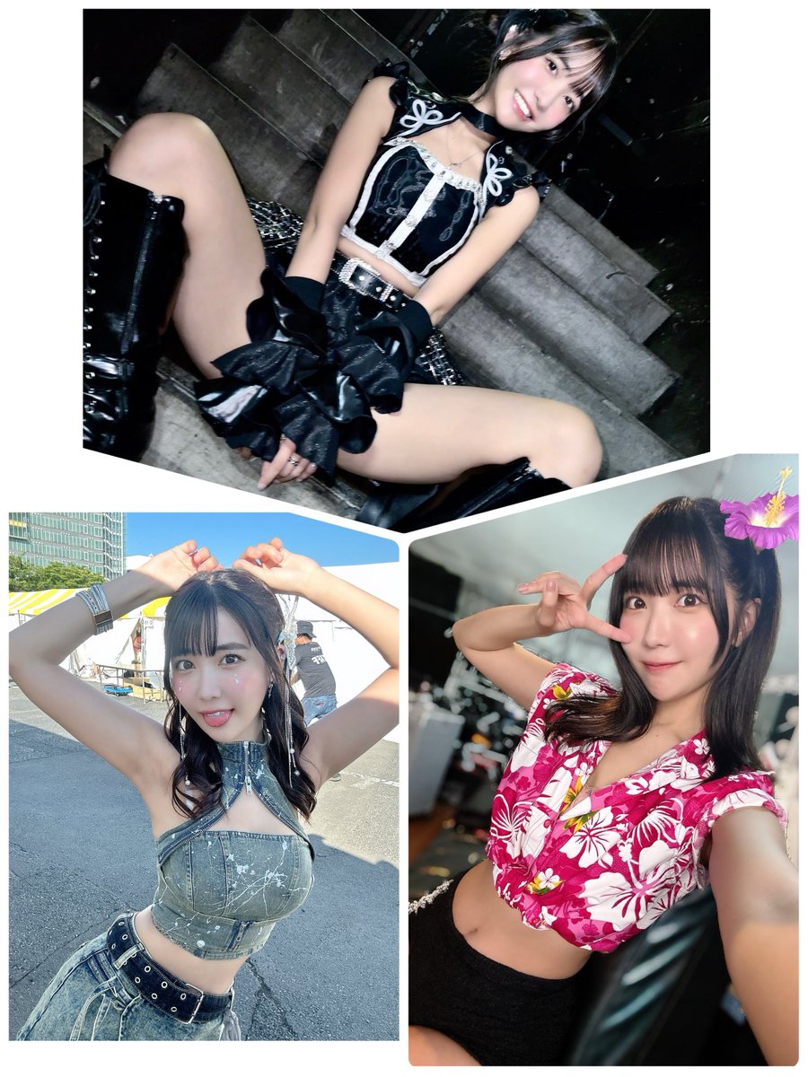 🌺ライブリモートチェキ🌺
※こちらは沖縄旅チェキとはまた違います！

3日間違う衣装を着用！✨️
懐かしの衣装から沖縄らしいアロハシャツまで！

・ラスト衣装
・2024年TIF衣装
・アロハシャツ

3枚購入特典→個人＆集合ブロマイド

お迎えまってます！

https://t.co/jSSmXAwSMH https://t.co/s7FYhXG8fB