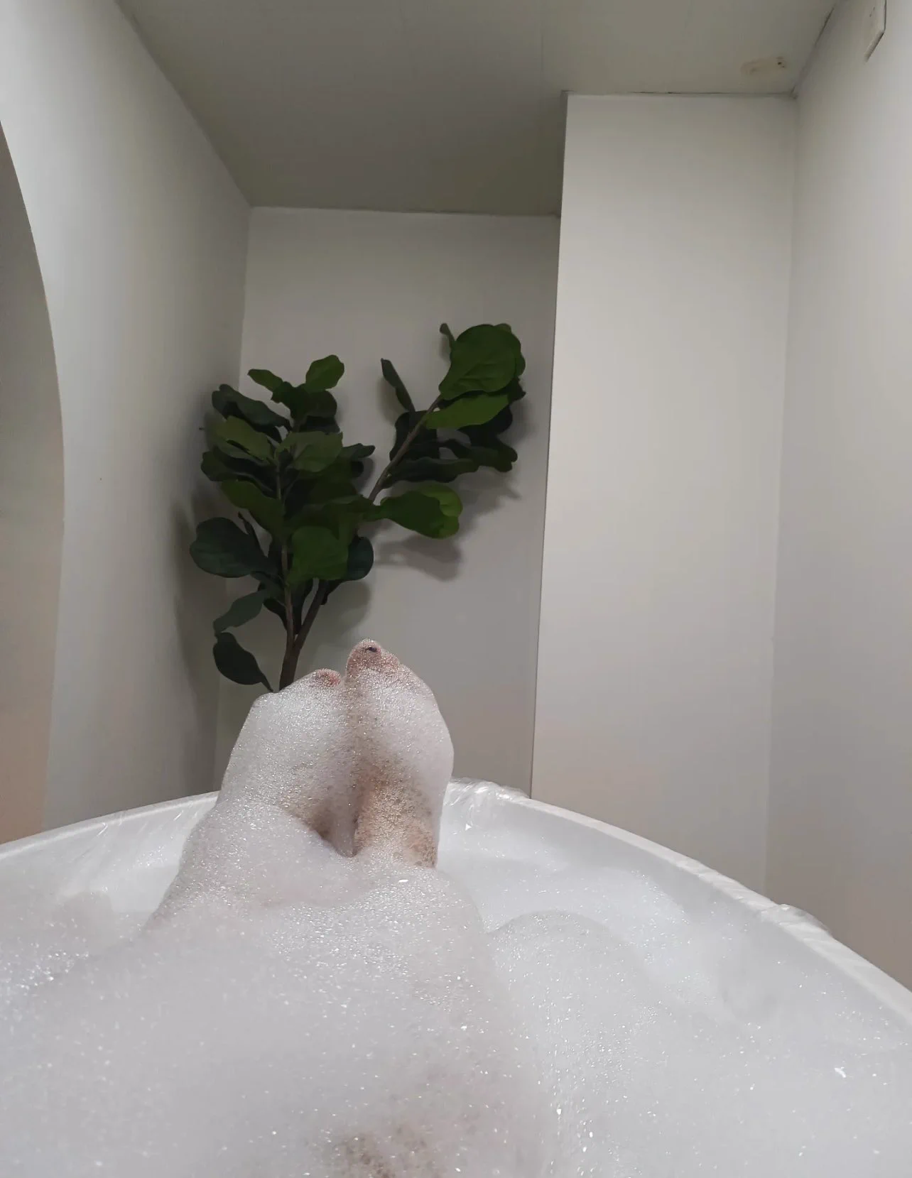 呼呼 泡上了 舒服😌 
重要的是！！！ 我的玩具防水～🥳🥳🥳 https://t.co/dIAki2OXZU