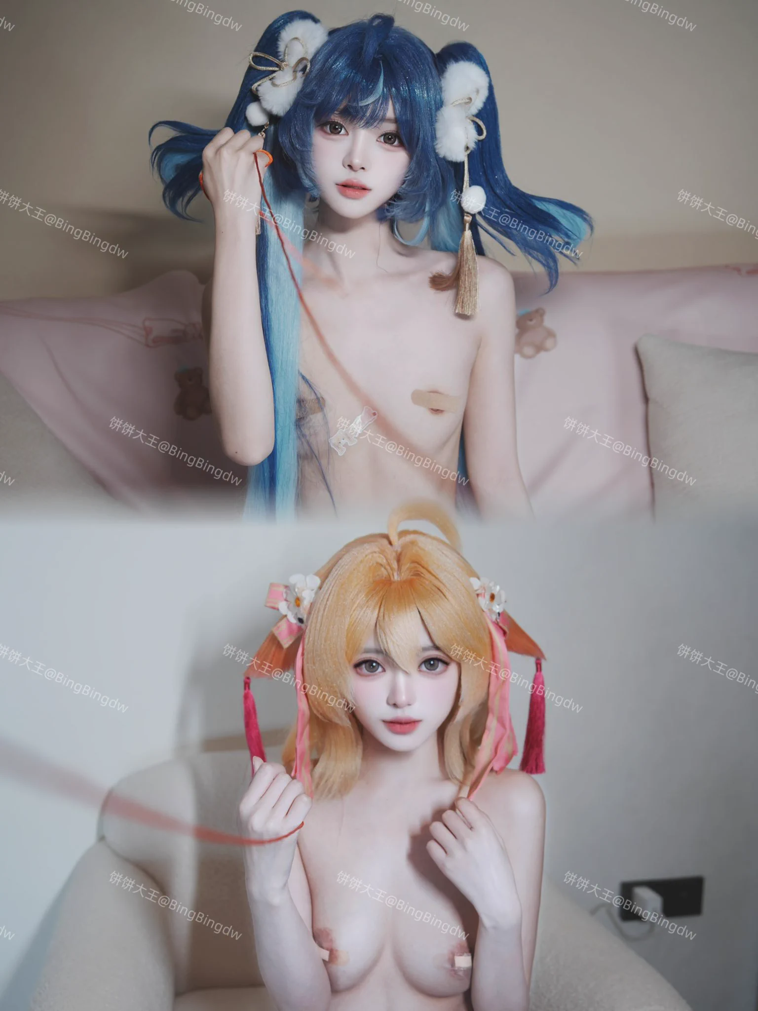 红线缠绕，我们的命运彼此交汇

这么冷的天，没有人想吃香香软软热乎乎的饼子嘛

@KawasawaSen 
@ToBulma 
@ToBulaer 
@BulmaList https://t.co/gxpKDNv9jS